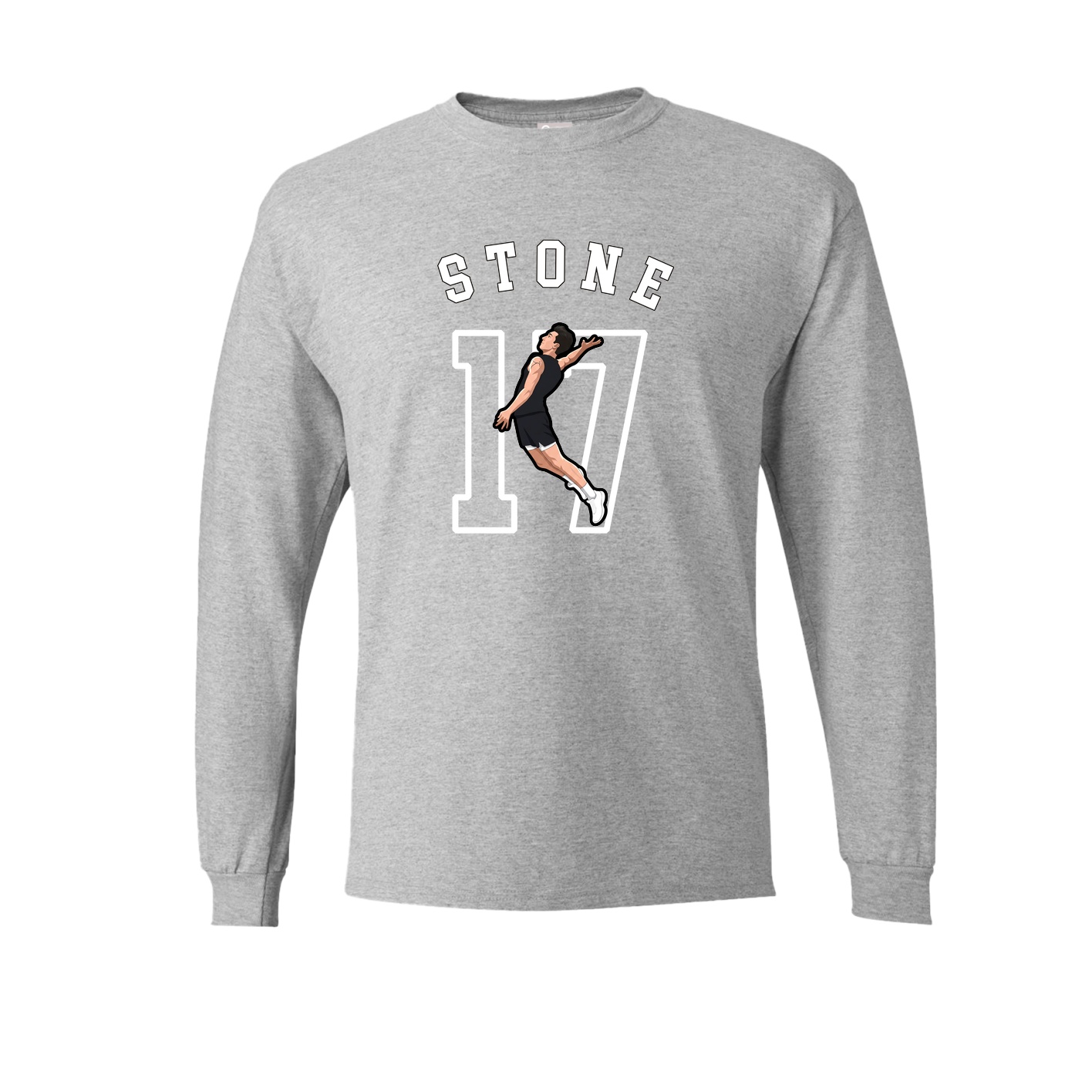 Long Sleeve Tee — Shirsey Arch in Grey