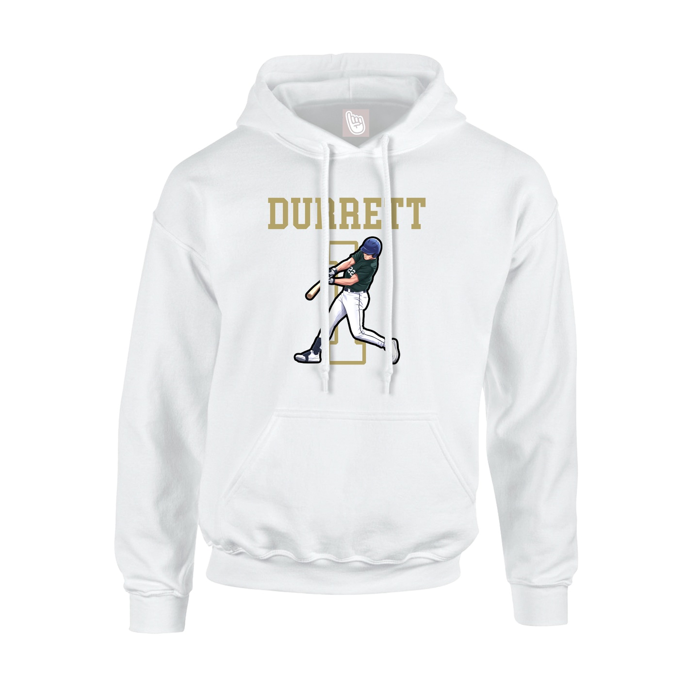 Hoodie — Shirsey in White