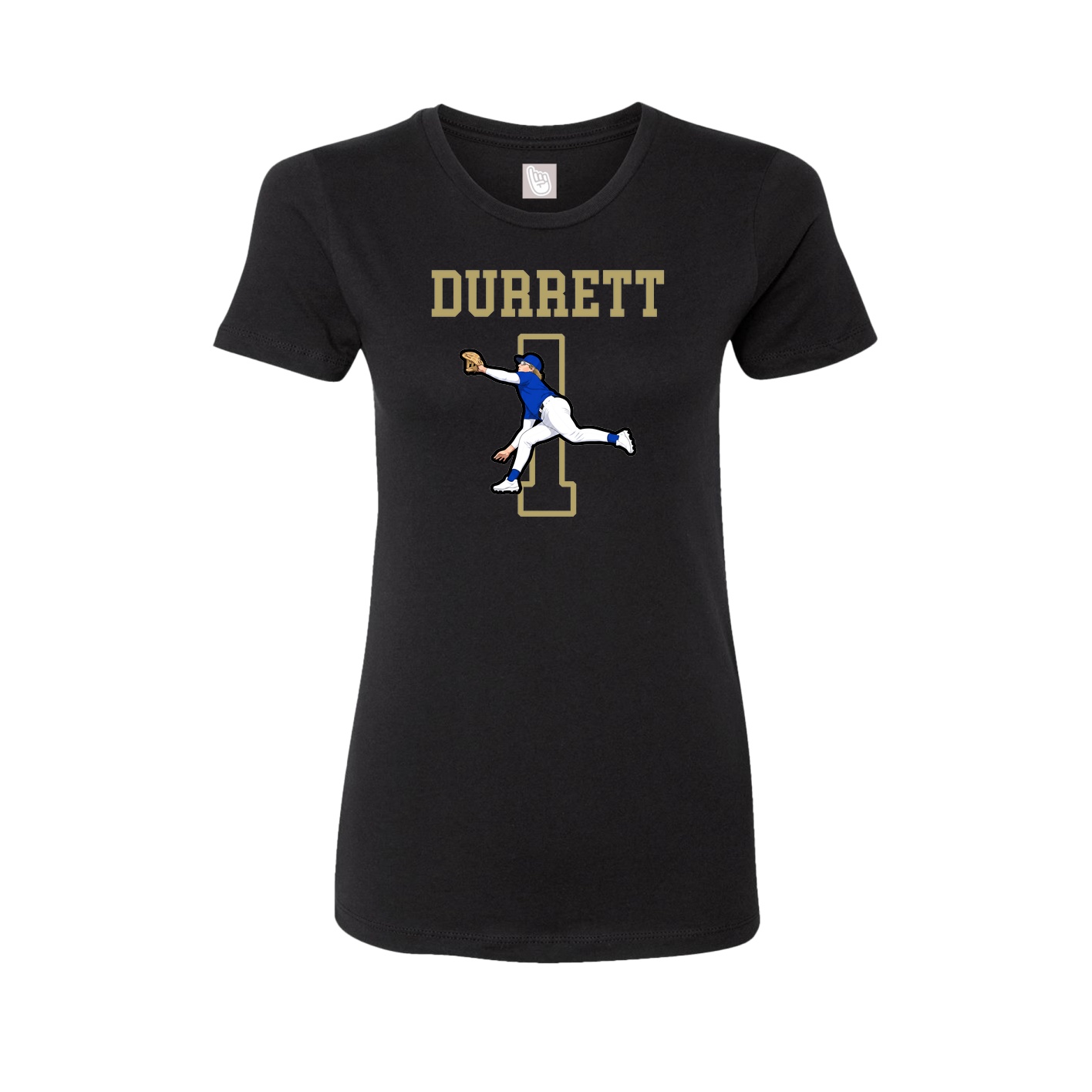 Fitted Women's Tee — Shirsey in Black
