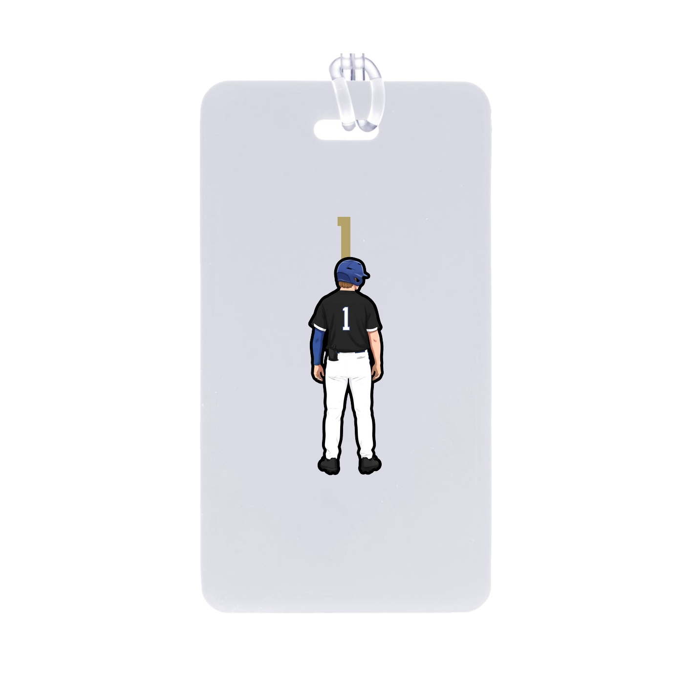 Bag Tag — Number Top in Classic