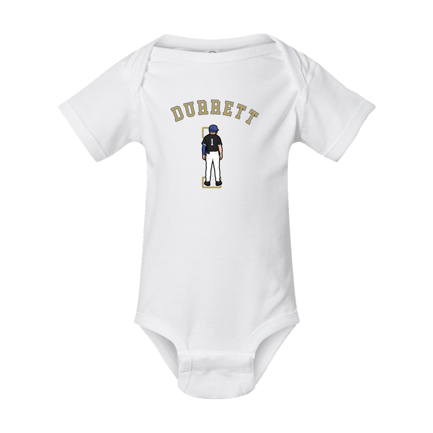 Baby Onesie — Shirsey Arch in White