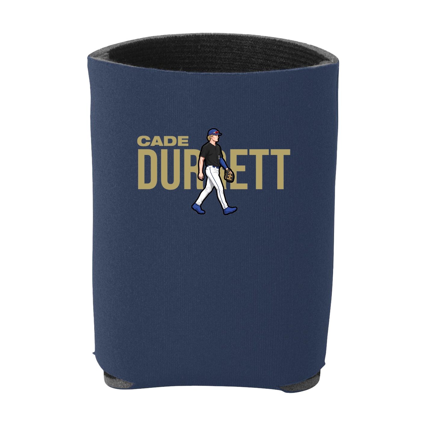 Can Holder — Player Name in Navy
