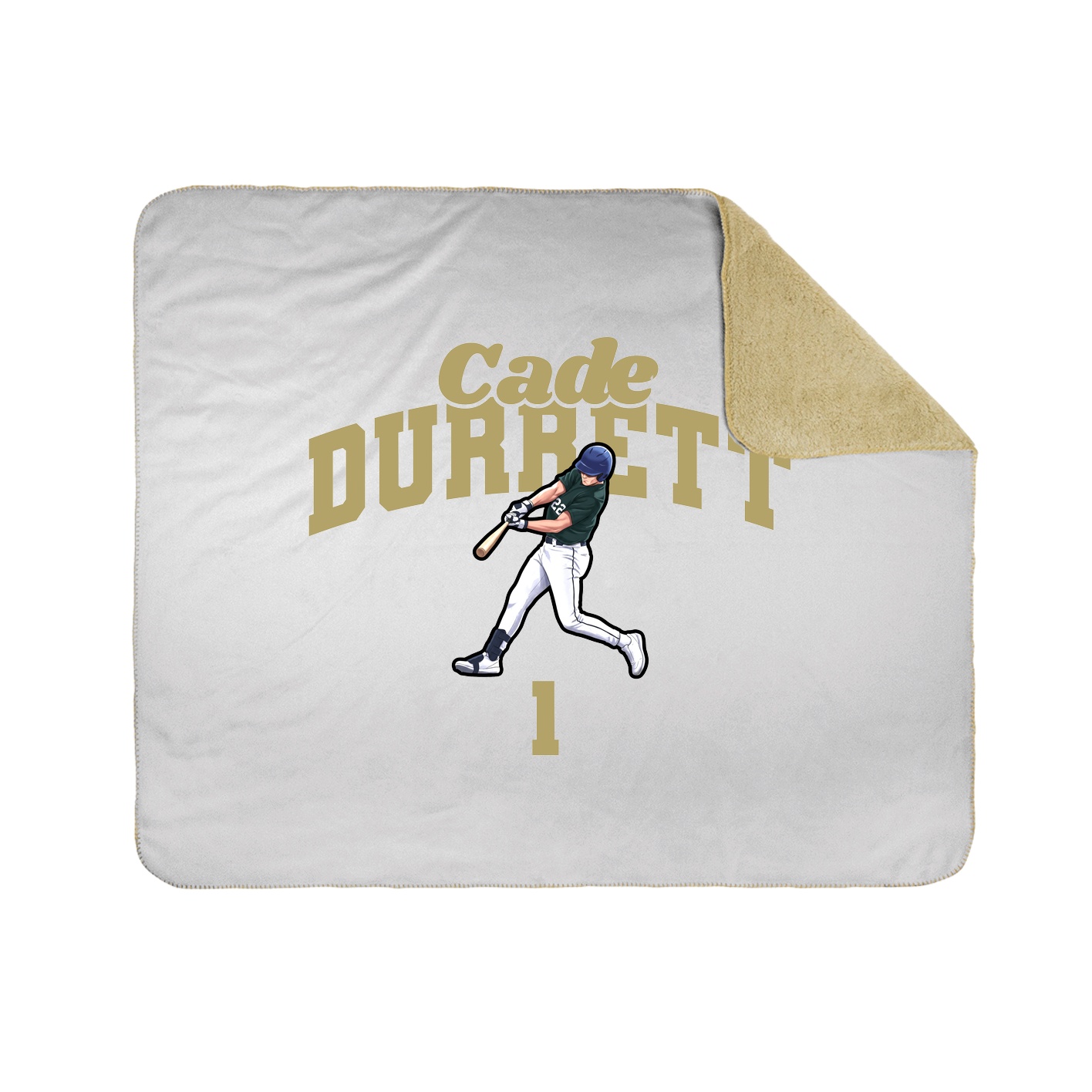 Throw Blanket — Signature Arch in White