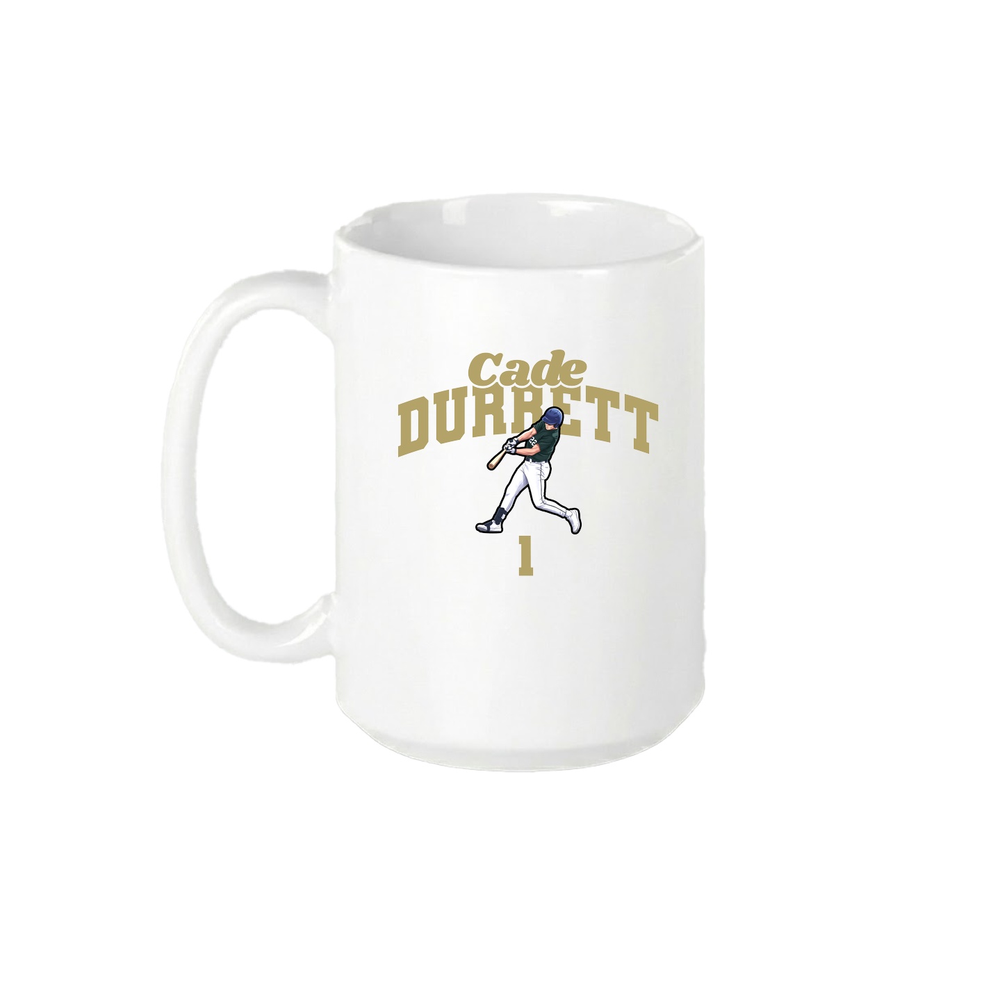 15oz Coffee Mug — Signature Arch in White