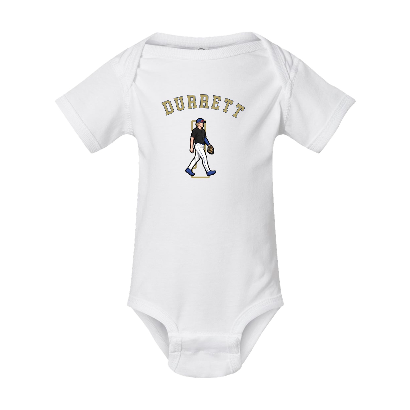 Baby Onesie — Shirsey Arch in White