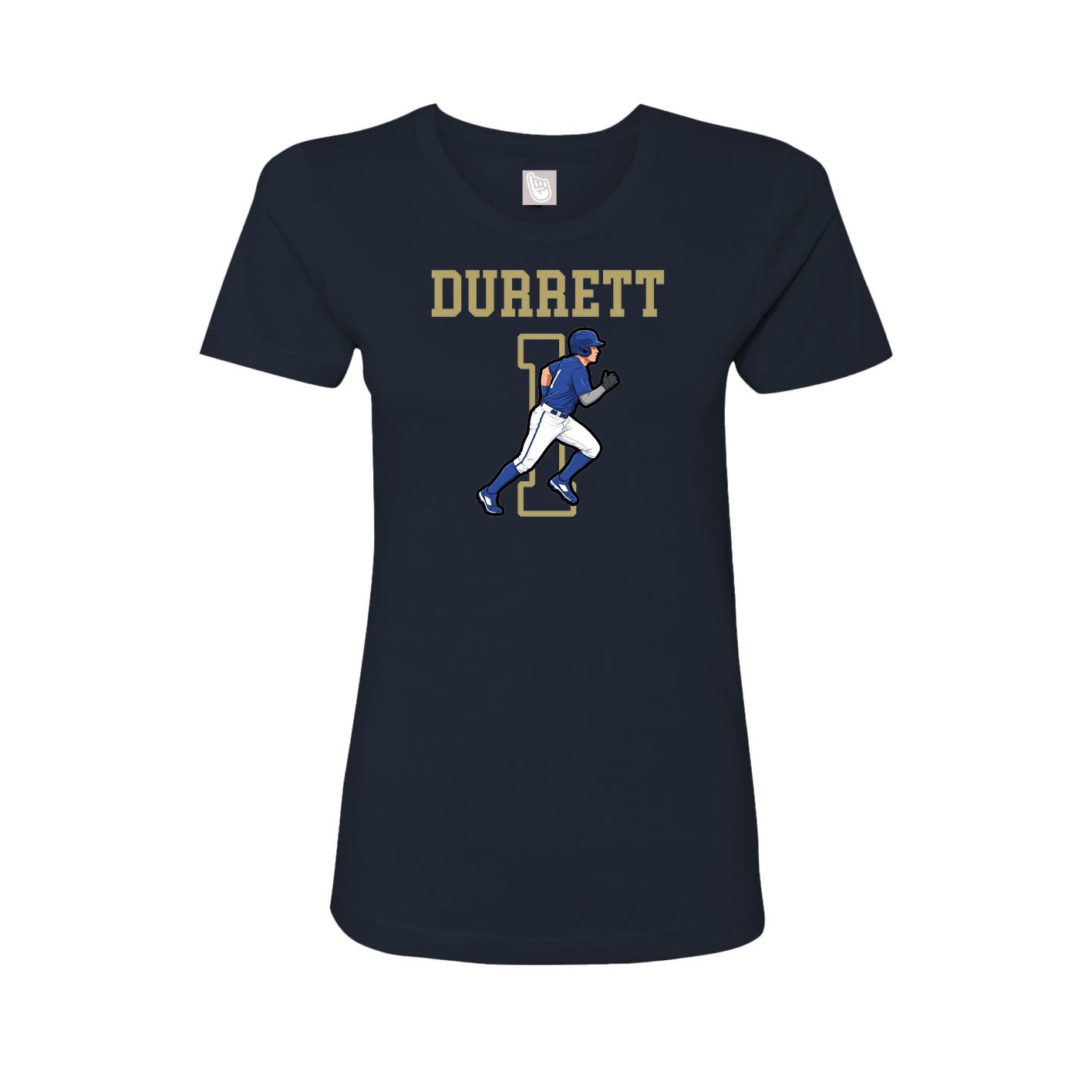 Fitted Women's Tee — Shirsey in Navy