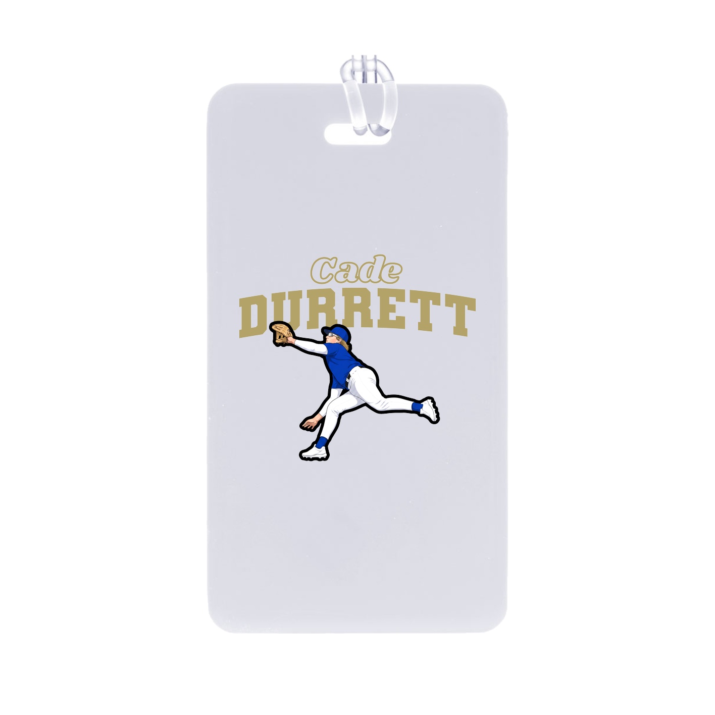 Bag Tag — Name Arch in Classic