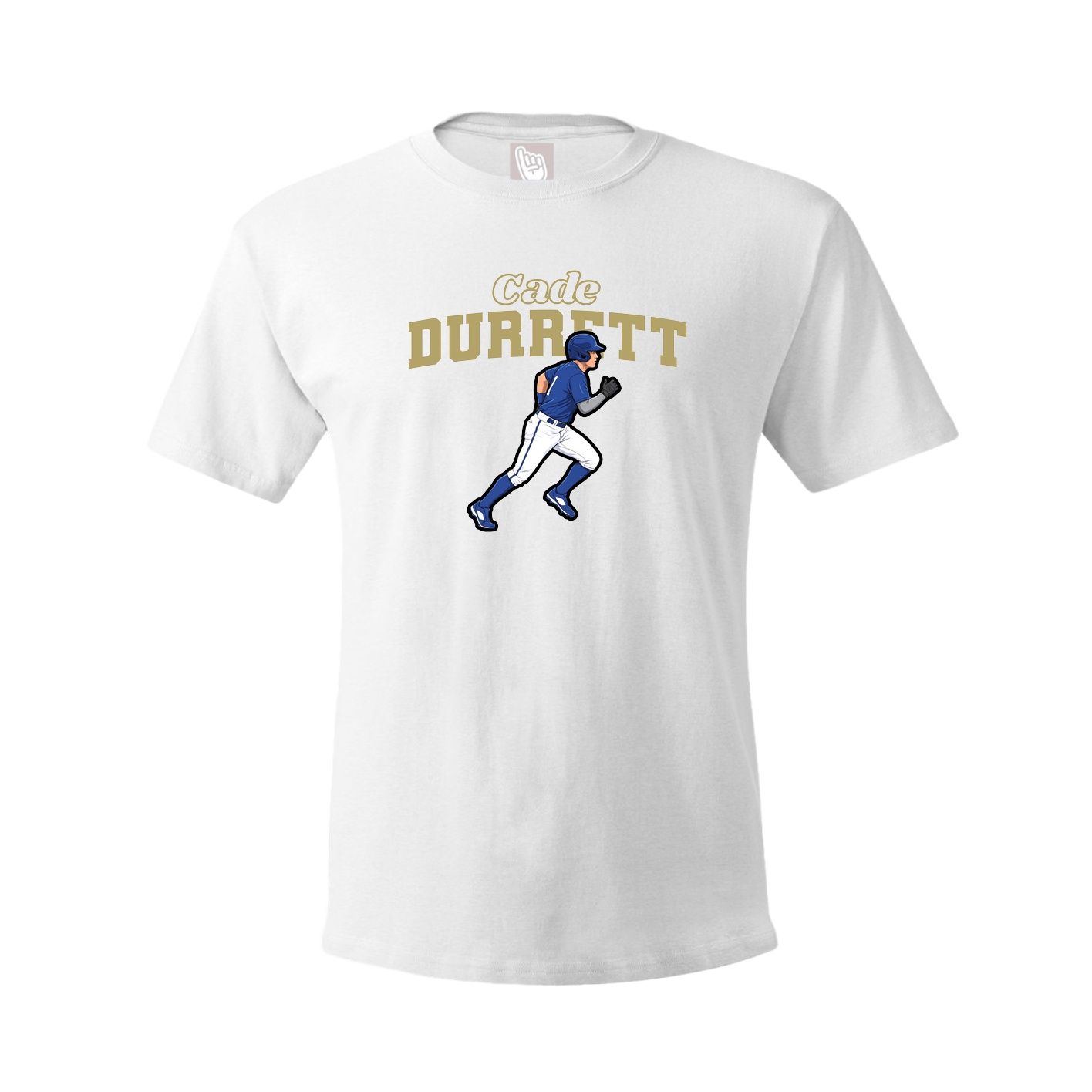 Tee — Name Arch in White