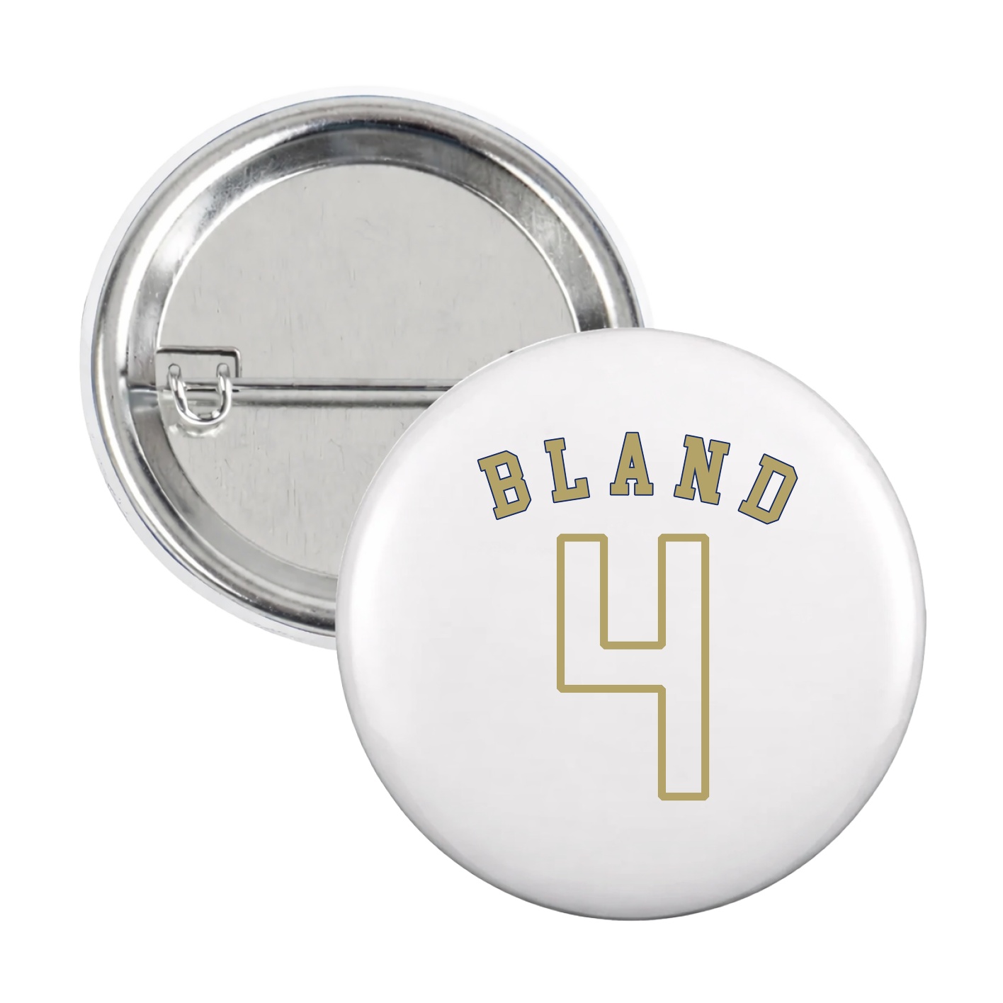 Game Day Button — Shirsey Arch in White