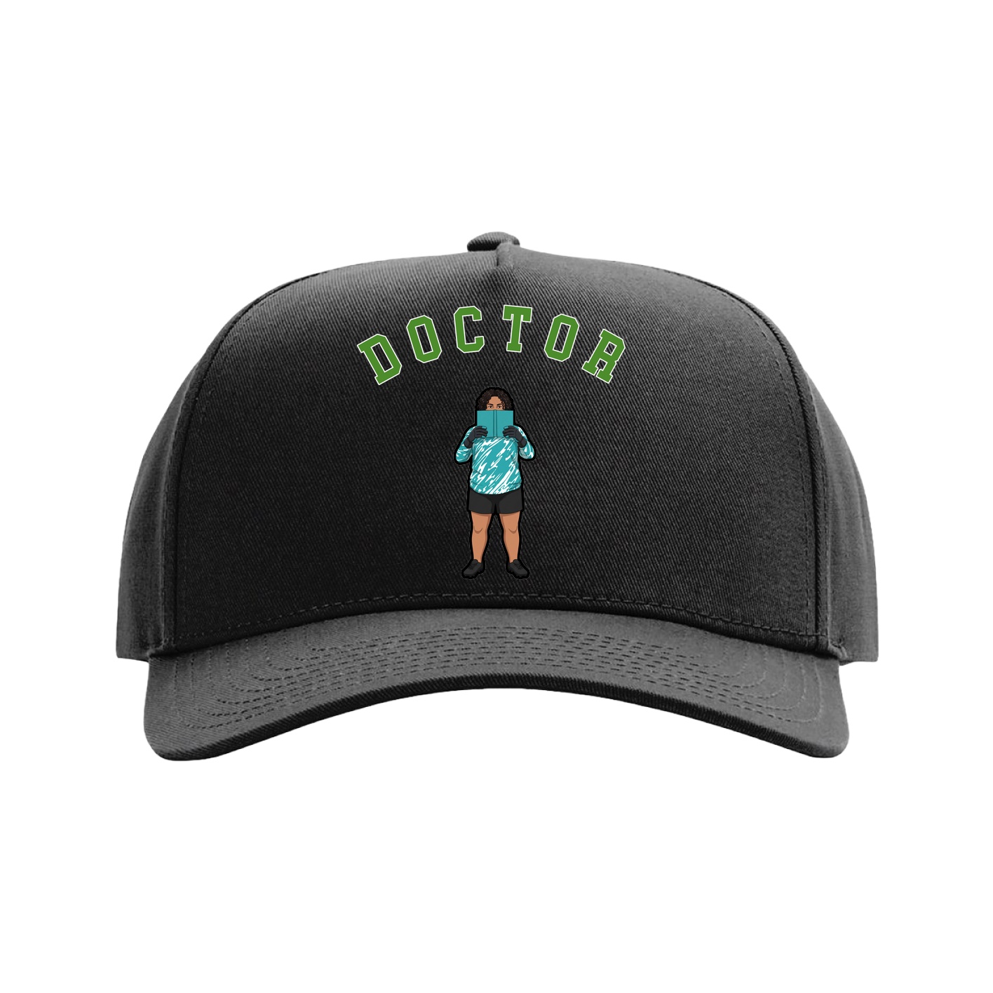 Full Fabric Five-Panel Champ Cap