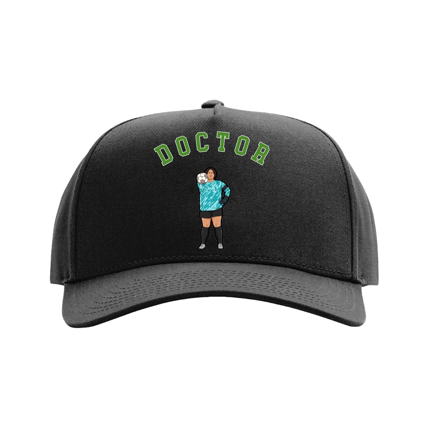 Full Fabric Five-Panel Champ Cap