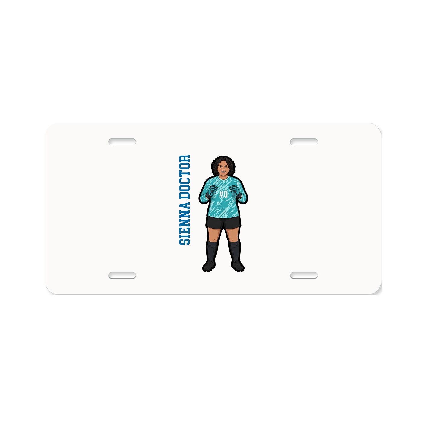 Aluminum License Plate