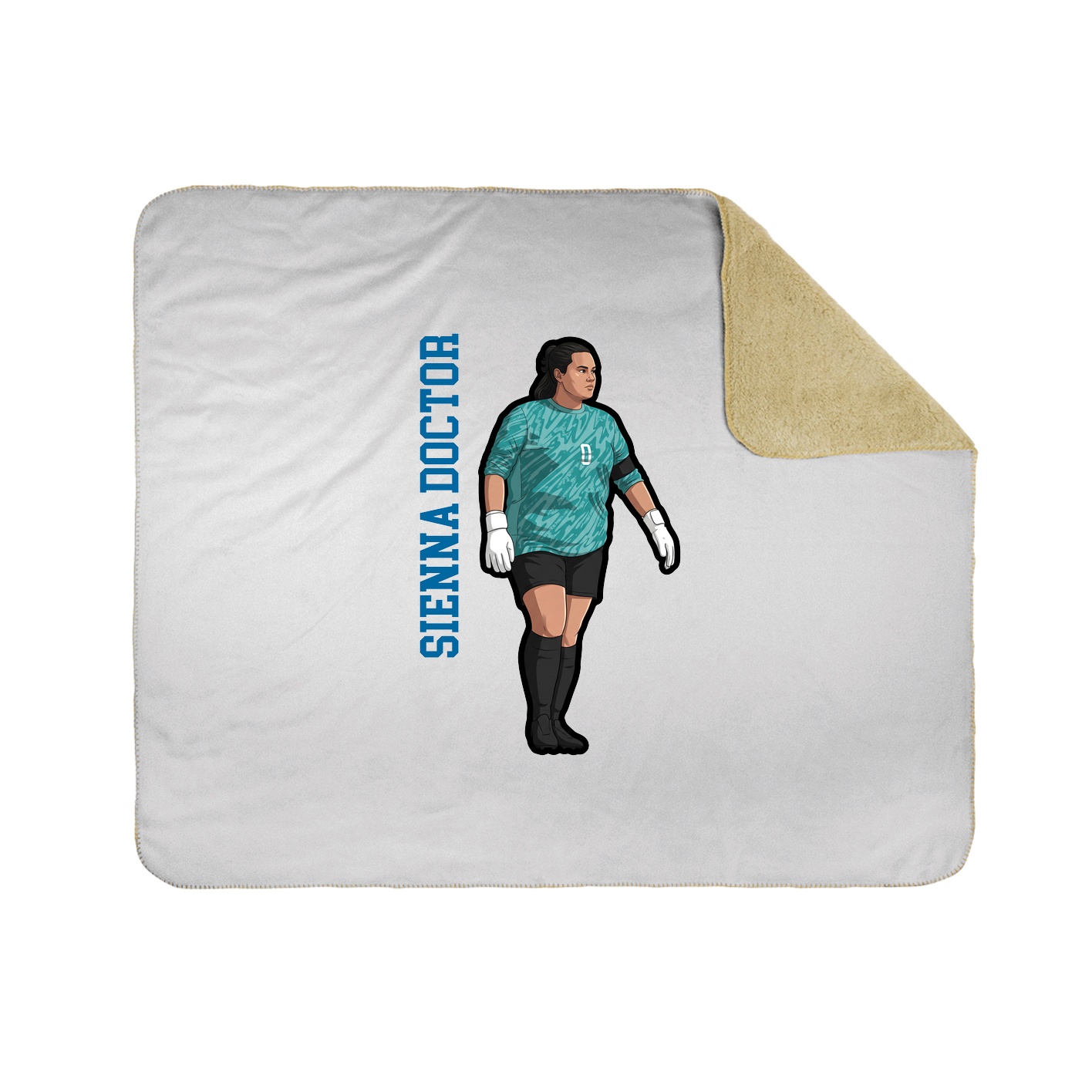 50x60 Sherpa Lined Throw Blanket
