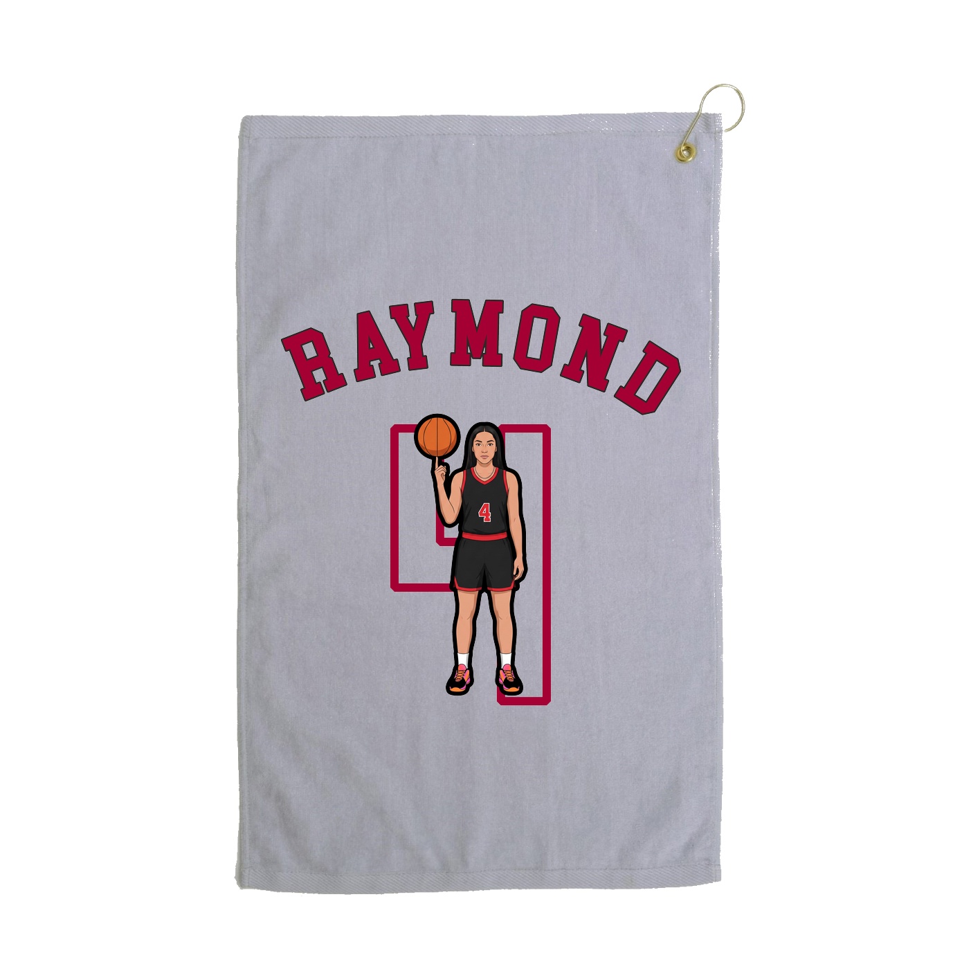 Golf Towel — Shirsey Arch in Grey