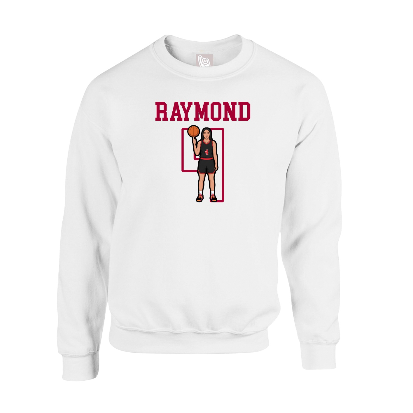 Fleece Crew — Shirsey in White