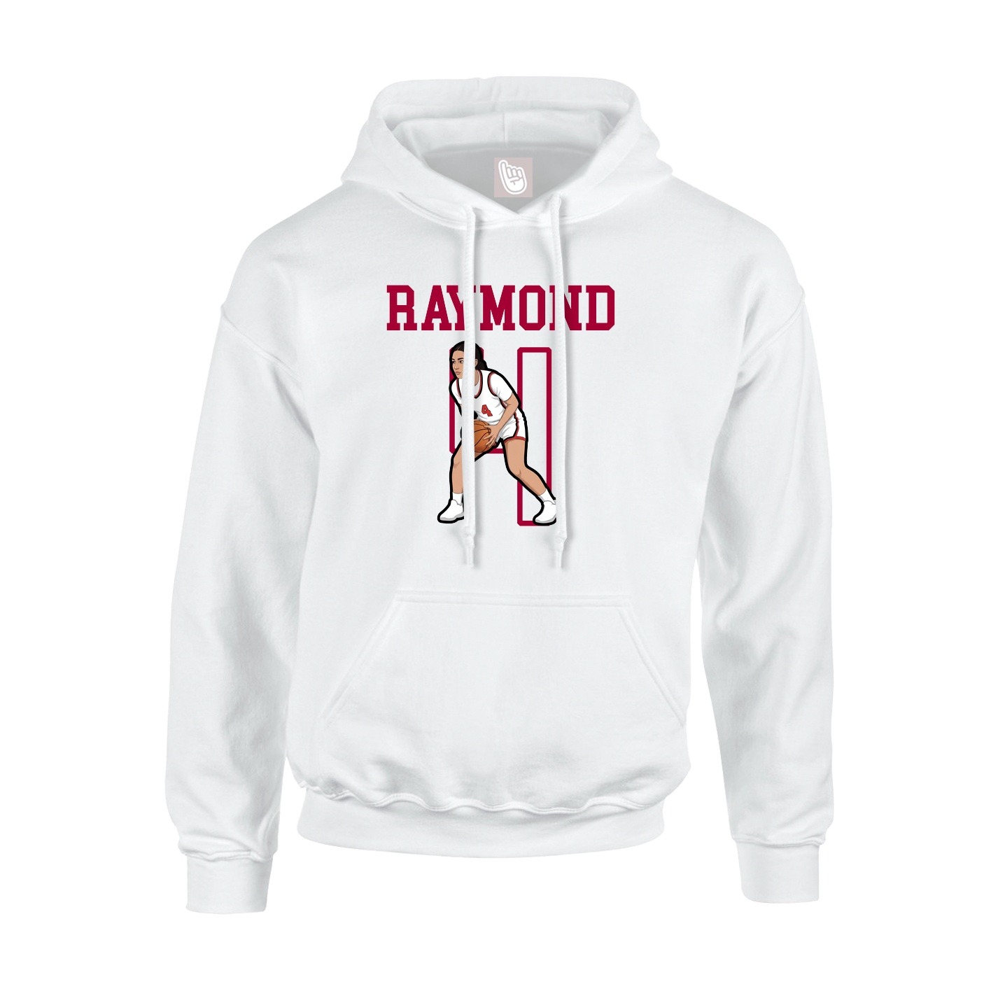 Youth Hoodie — Shirsey in White