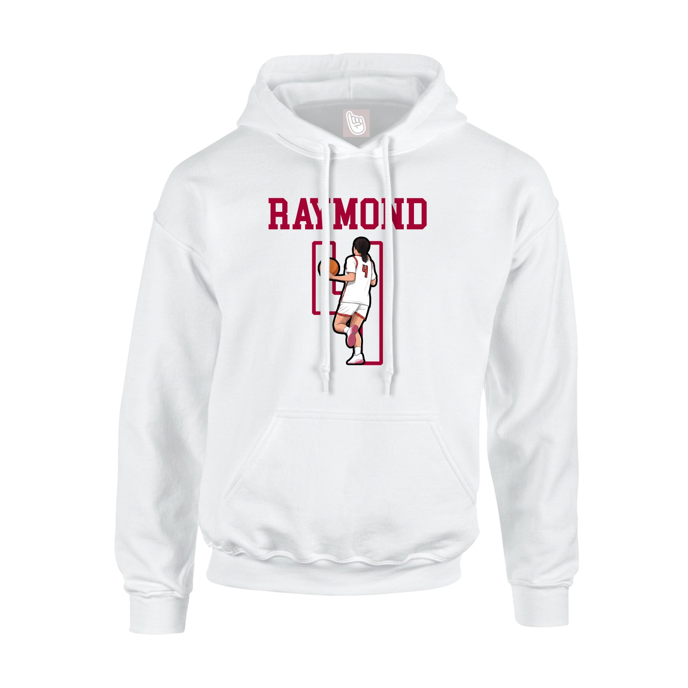 Hoodie — Shirsey in White