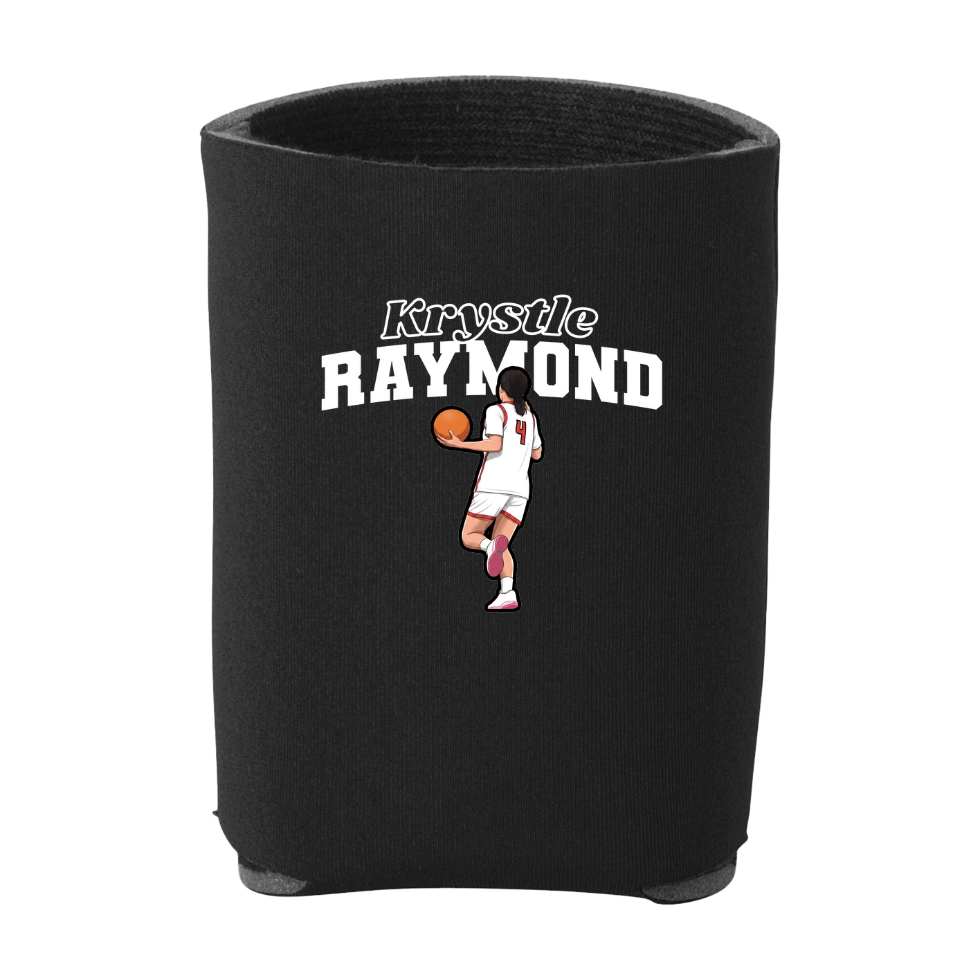Can Holder — Name Arch in Black