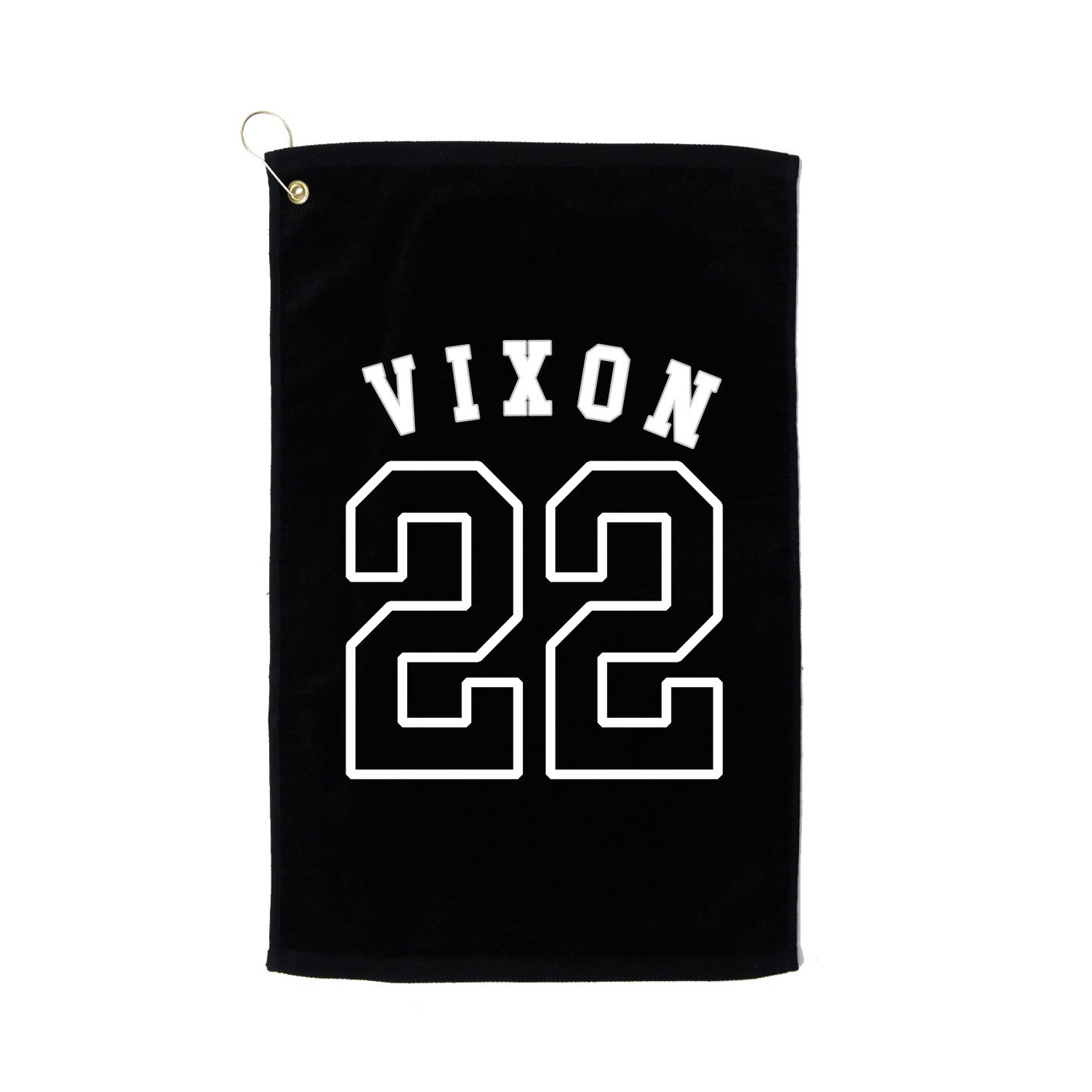Golf Towel — Shirsey Arch in Black