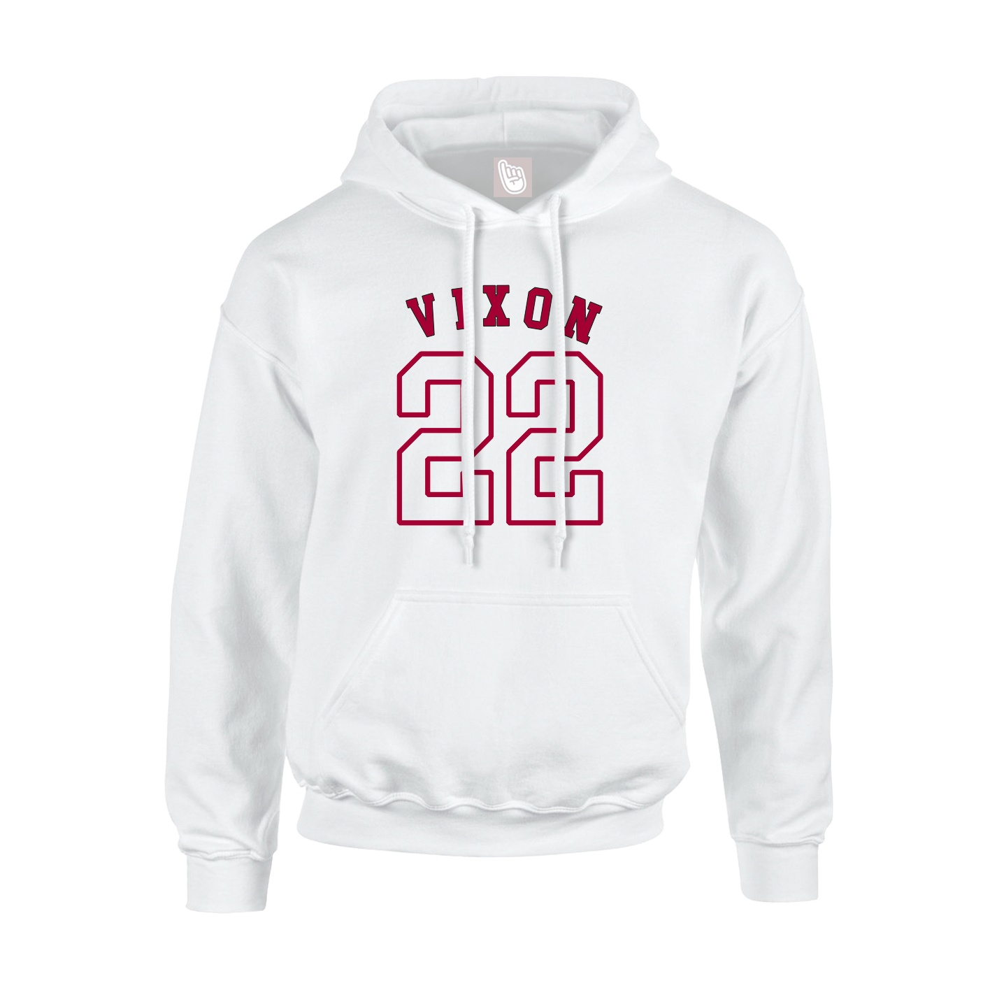 Hoodie — Shirsey Arch in White