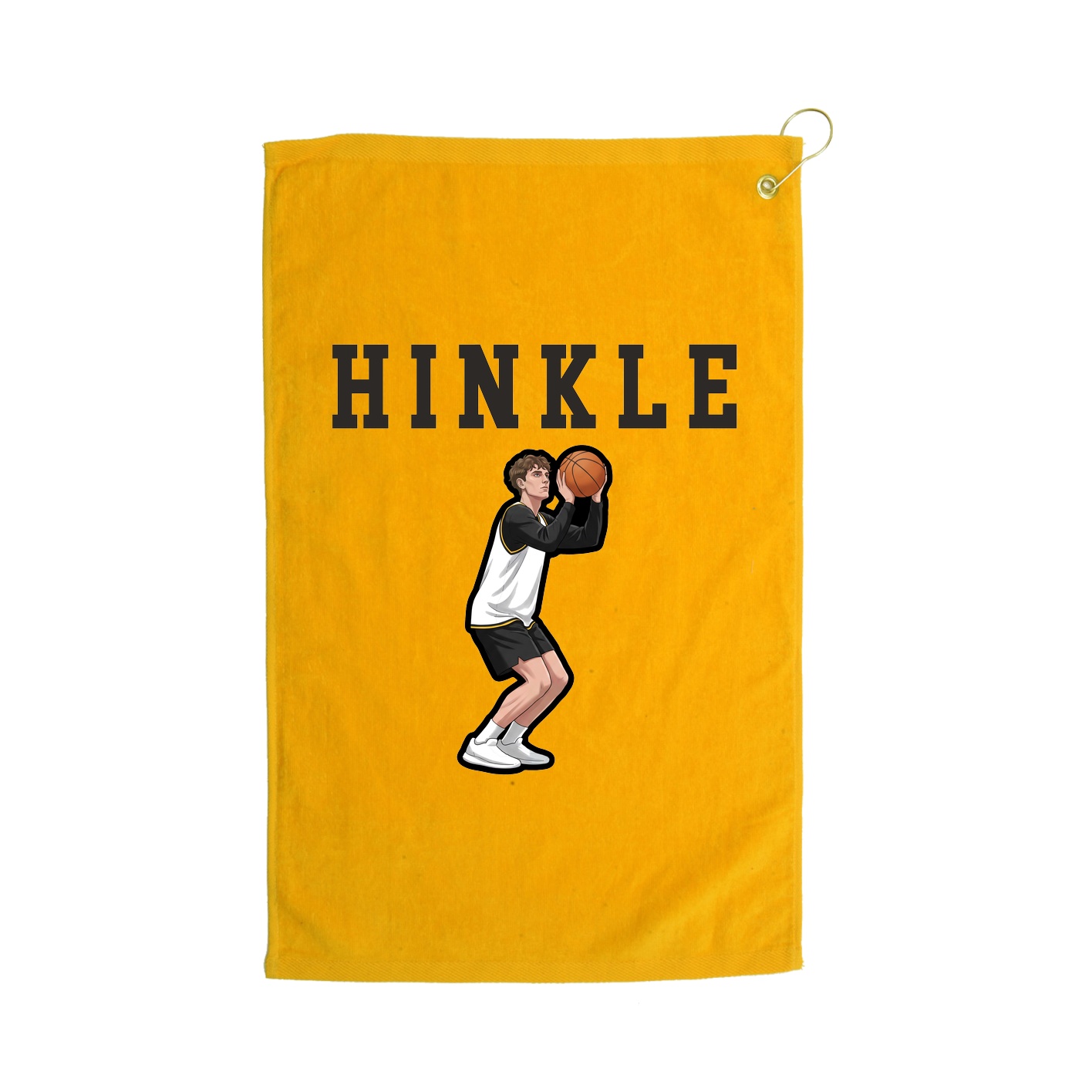 Golf Towel — Shirsey in Gold