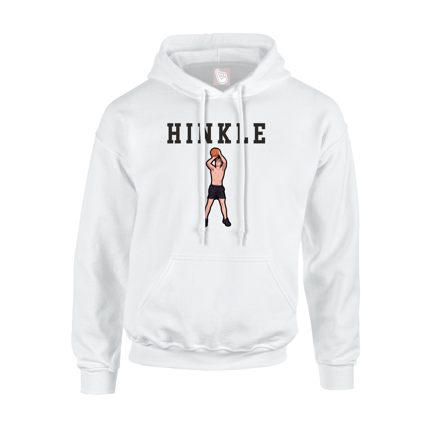 Hoodie — Shirsey in White