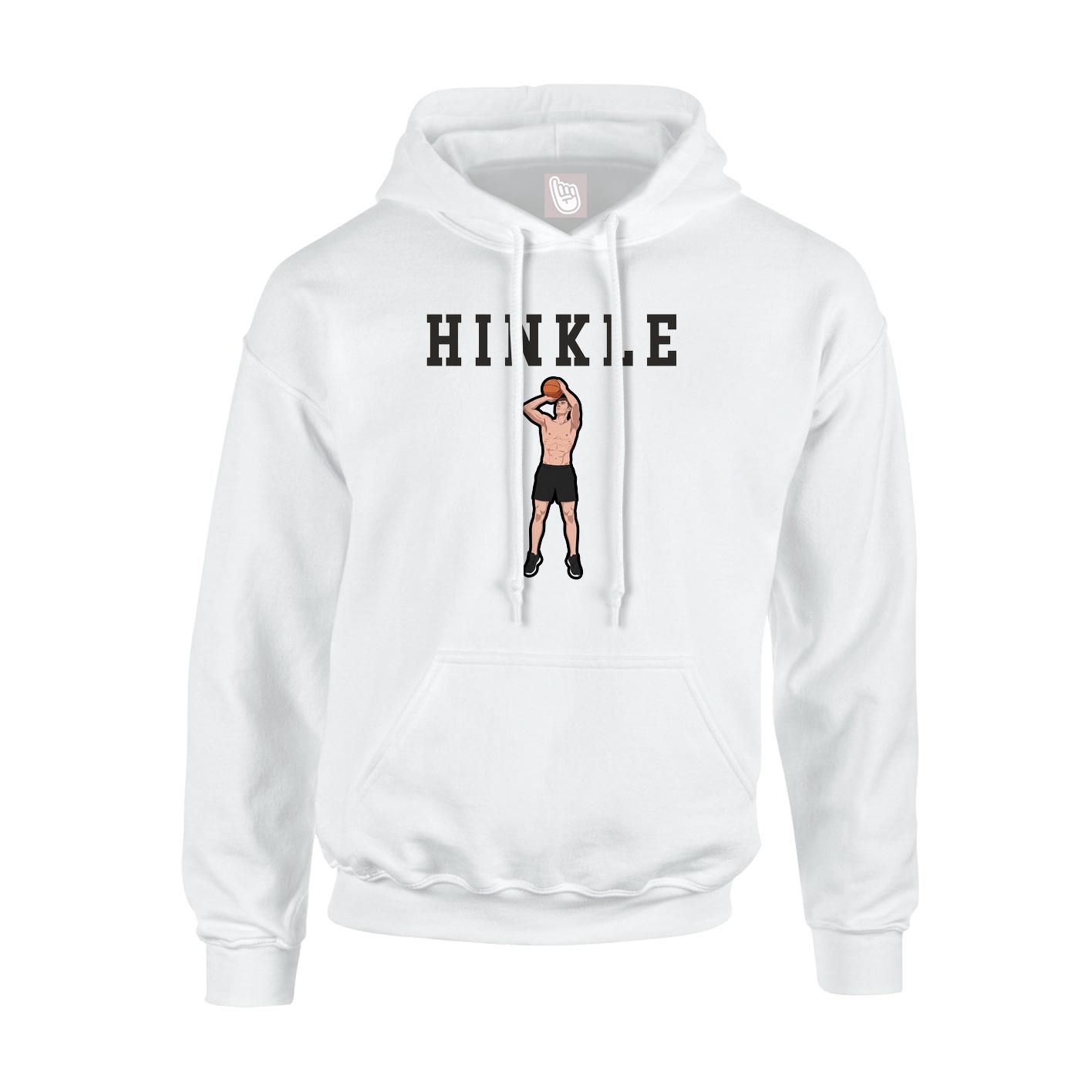 Hoodie — Shirsey in White