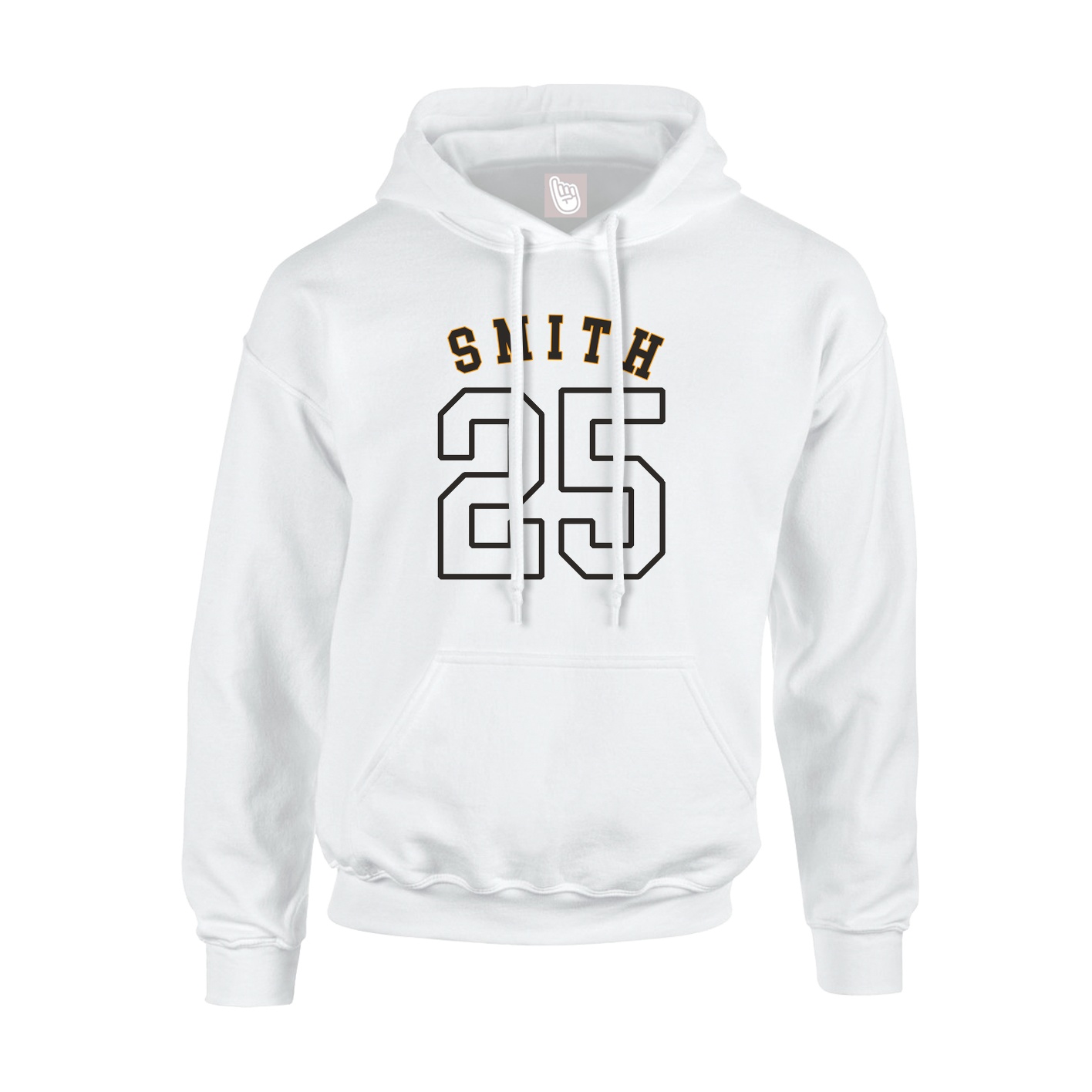 Hoodie — Shirsey Arch in White