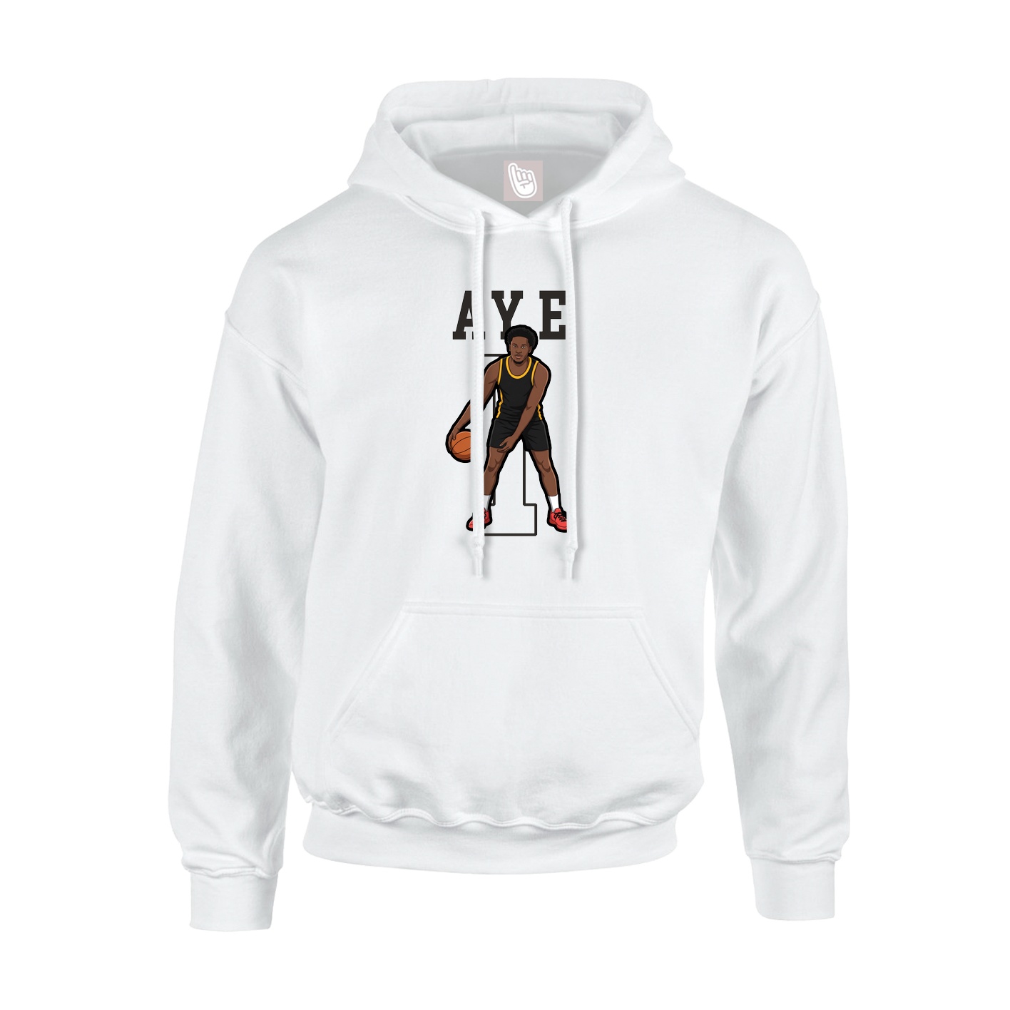 Hoodie — Shirsey in White
