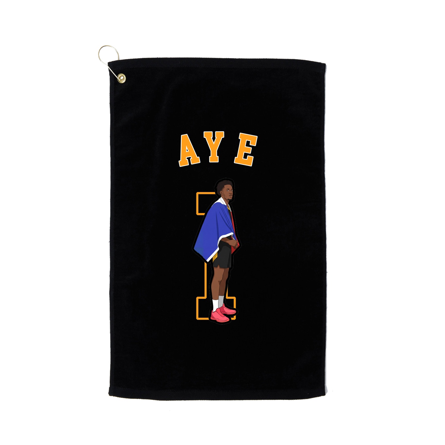 Golf Towel — Shirsey Arch in Black