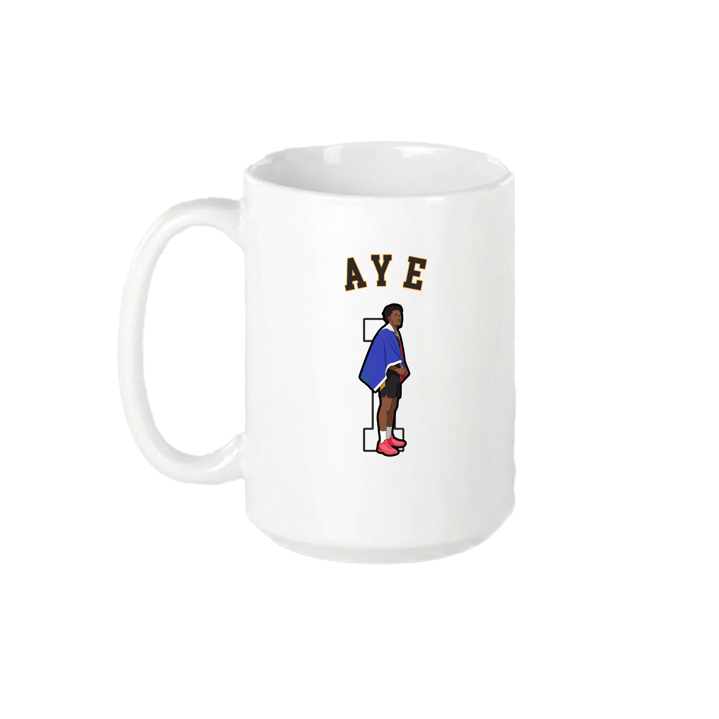 15oz Coffee Mug — Shirsey Arch in White