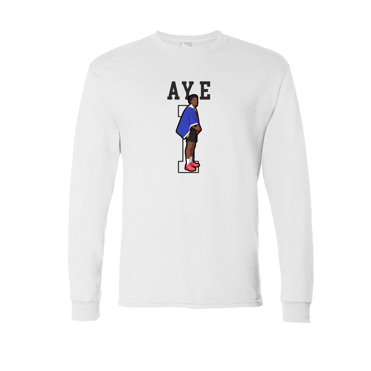 Long Sleeve Tee — Shirsey in White