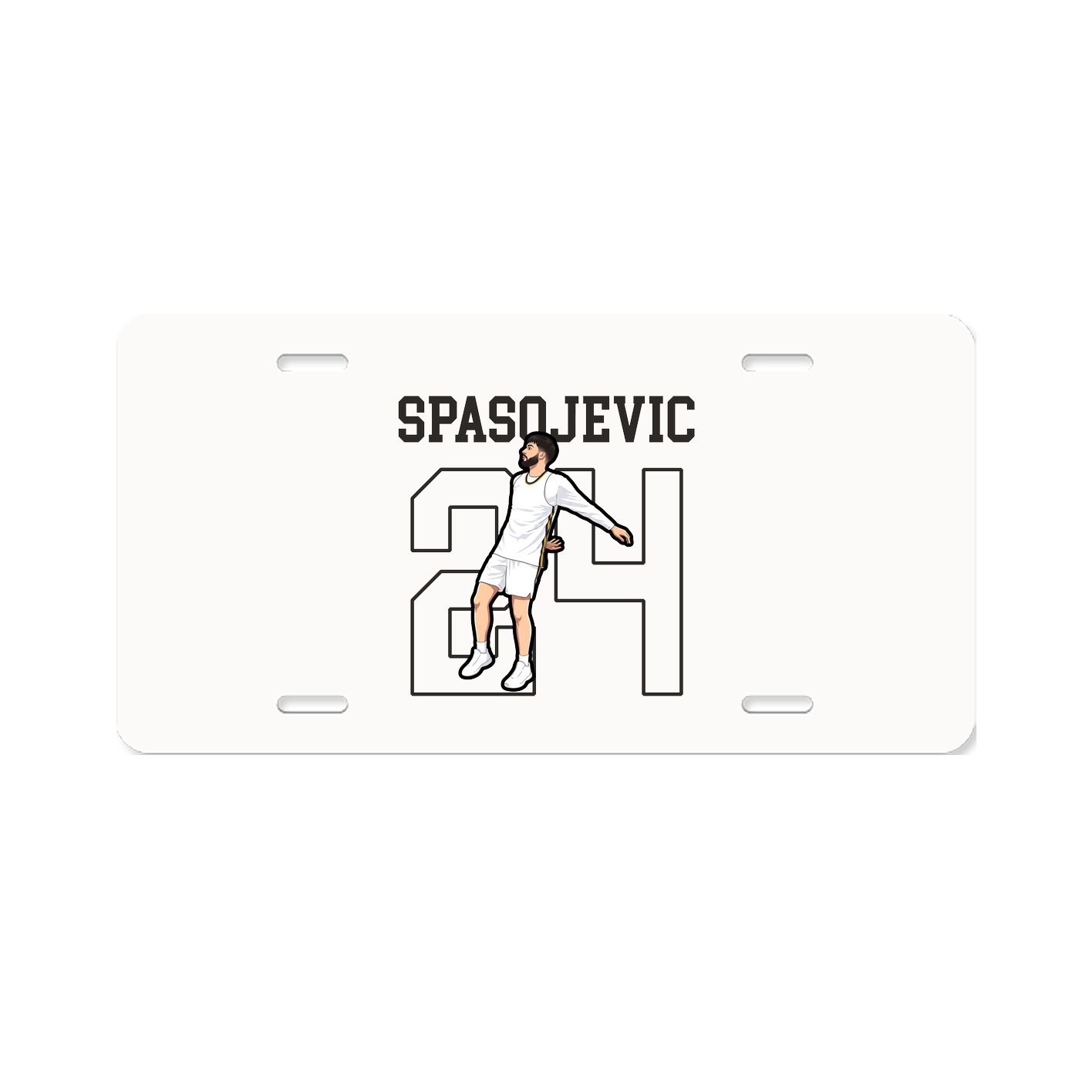 License Plate — Shirsey in Classic