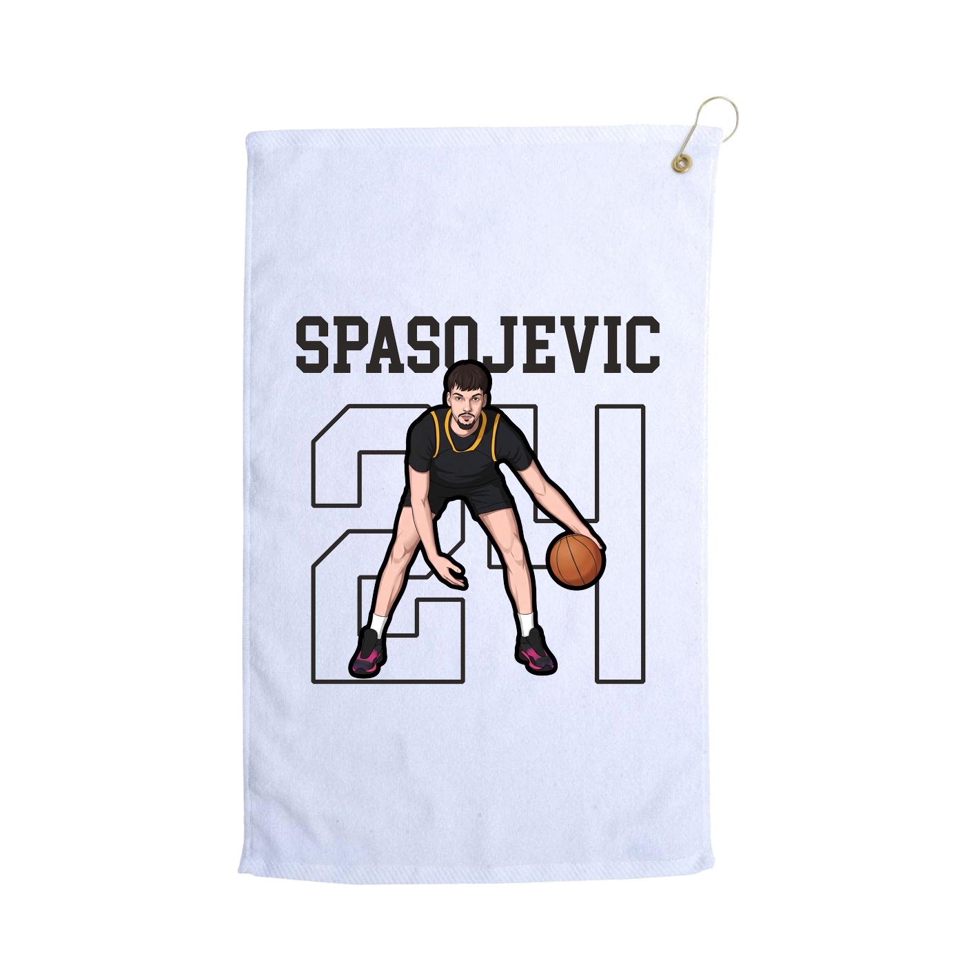 Golf Towel — Shirsey in White