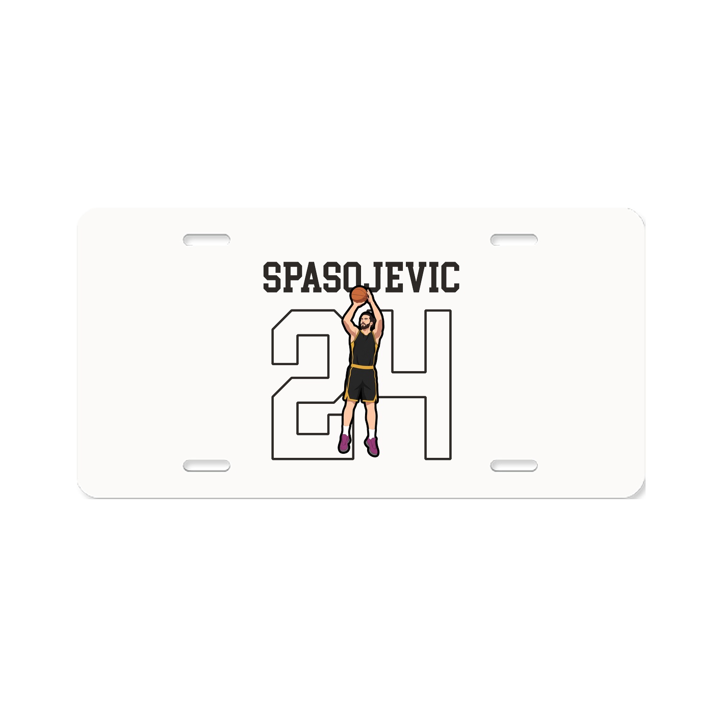 License Plate — Shirsey in Classic