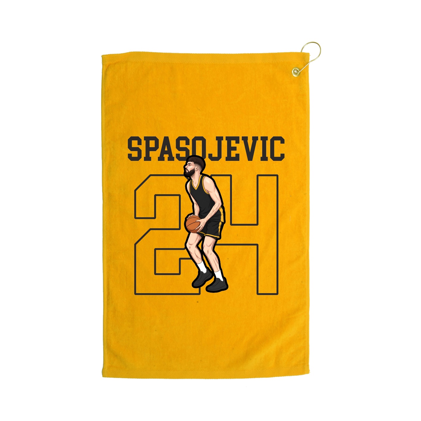 Golf Towel — Shirsey in Gold