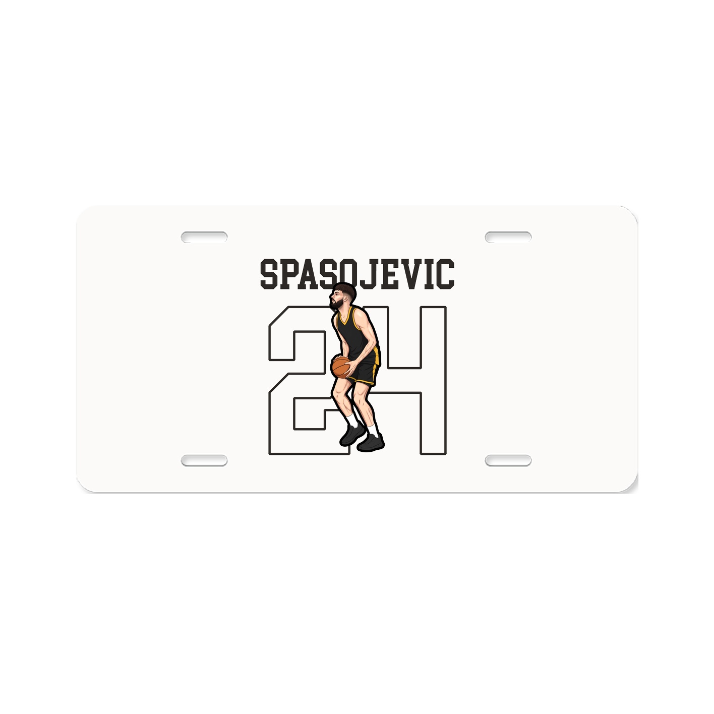 License Plate — Shirsey in Classic