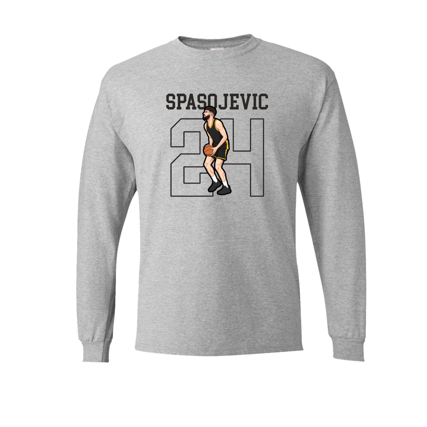 Long Sleeve Tee — Shirsey in Grey