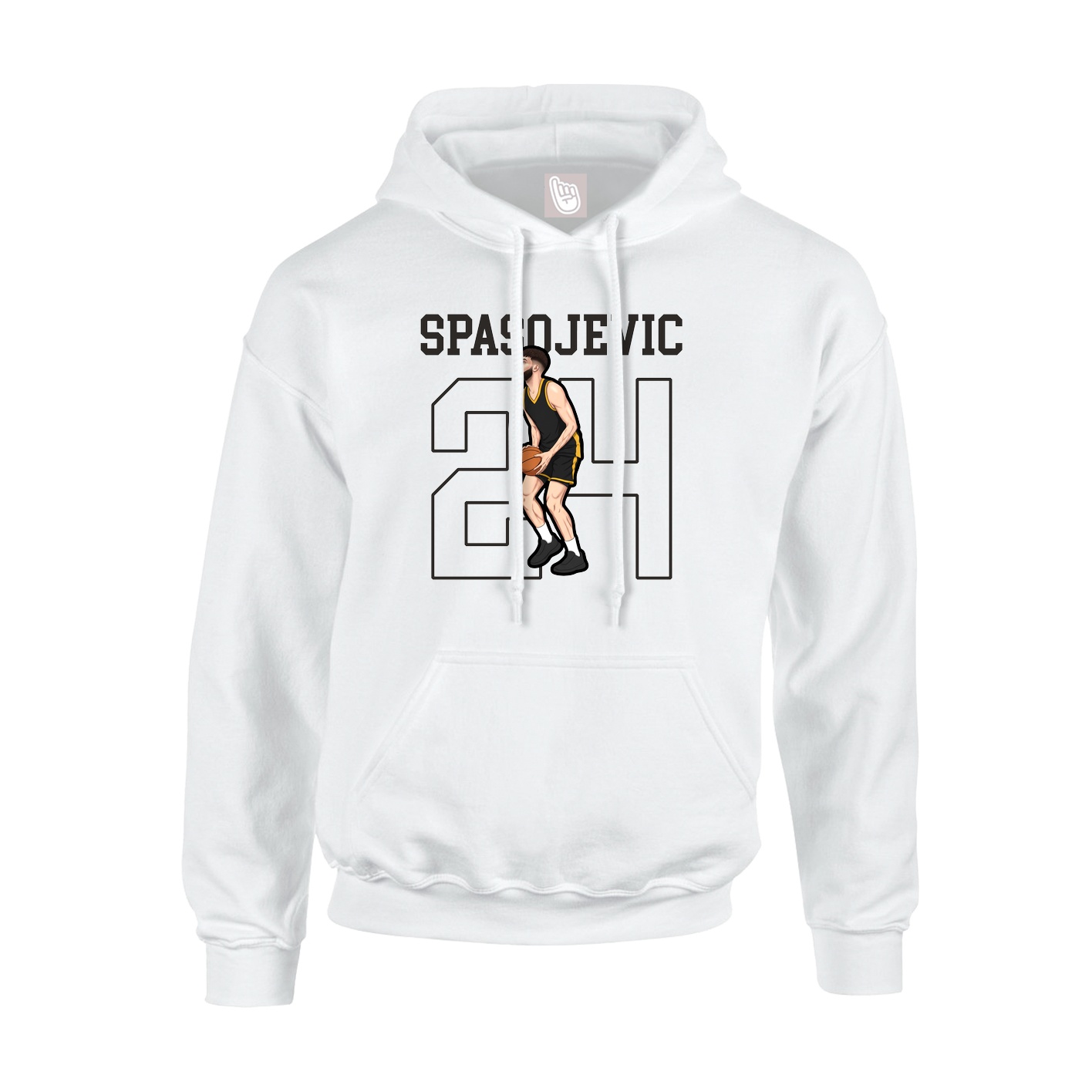 Youth Hoodie — Shirsey in White