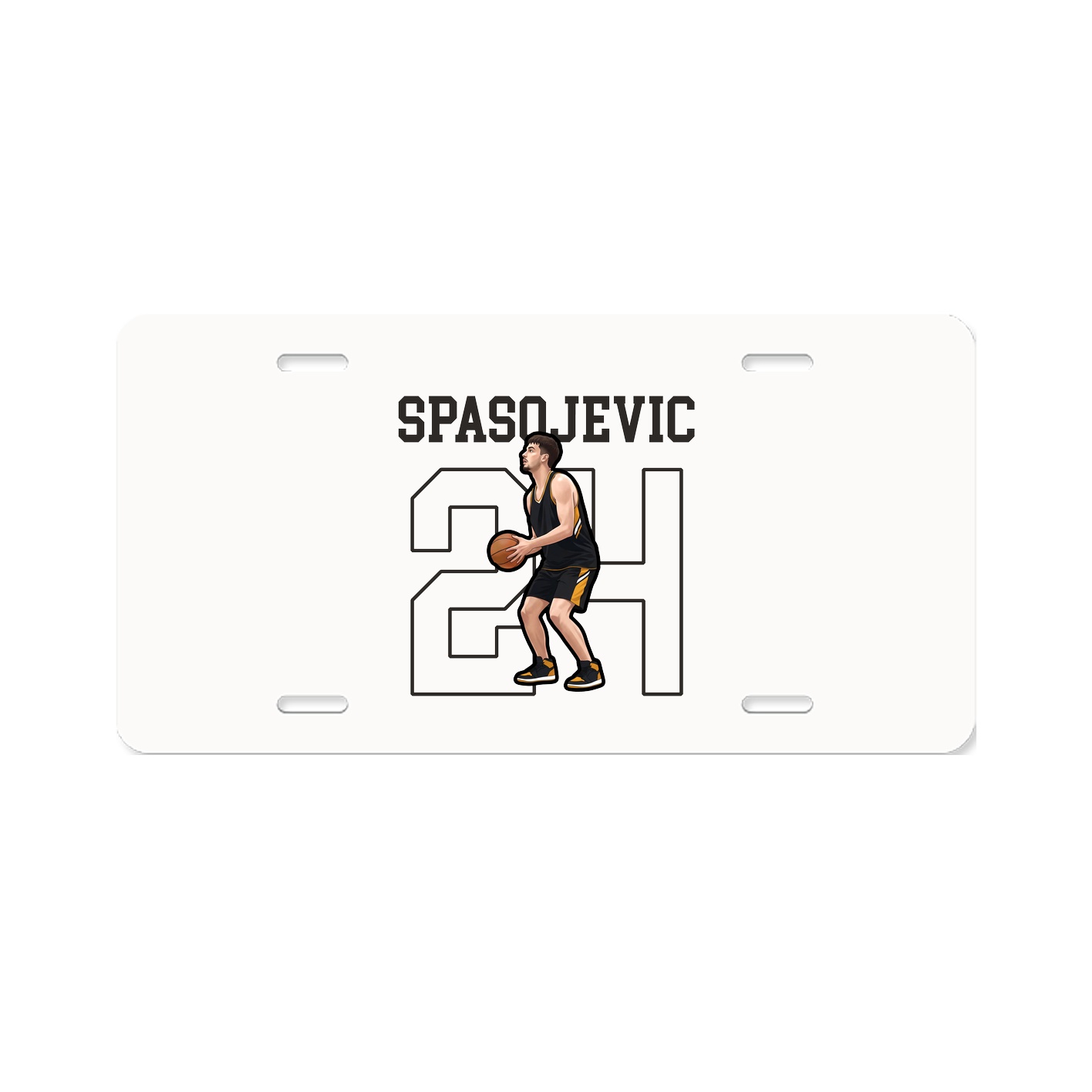 License Plate — Shirsey in Classic