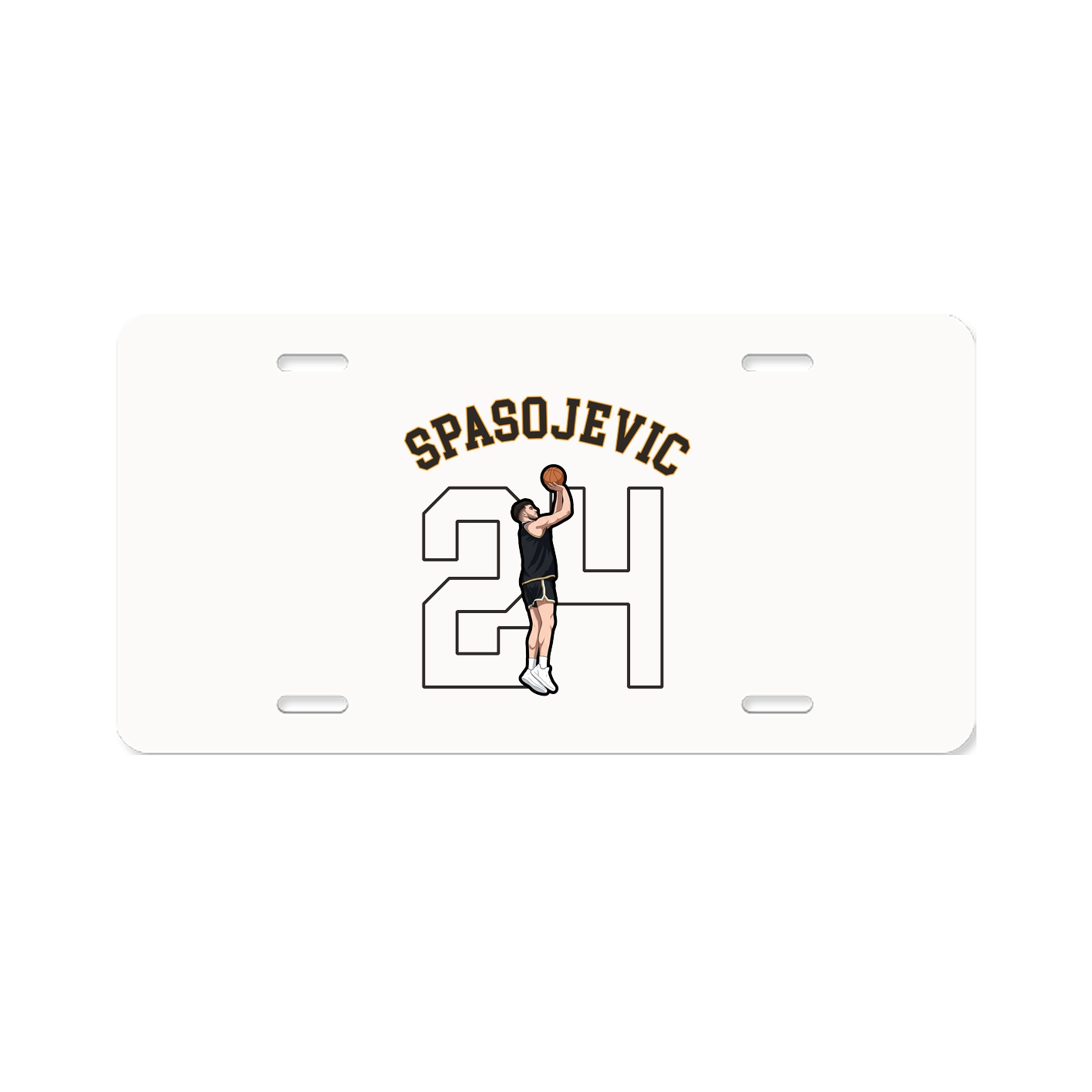 License Plate — Shirsey Arch in Classic