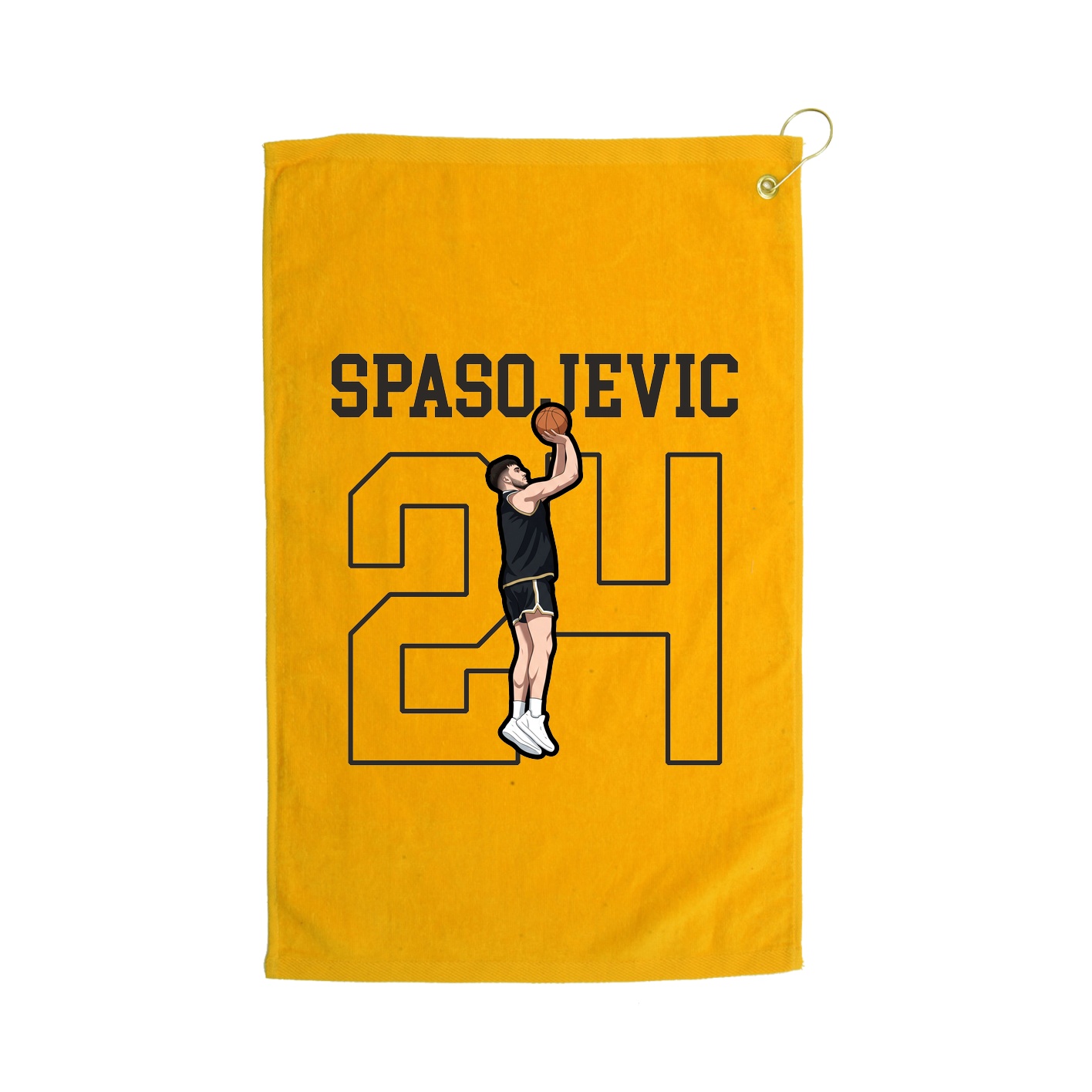 Golf Towel — Shirsey in Gold