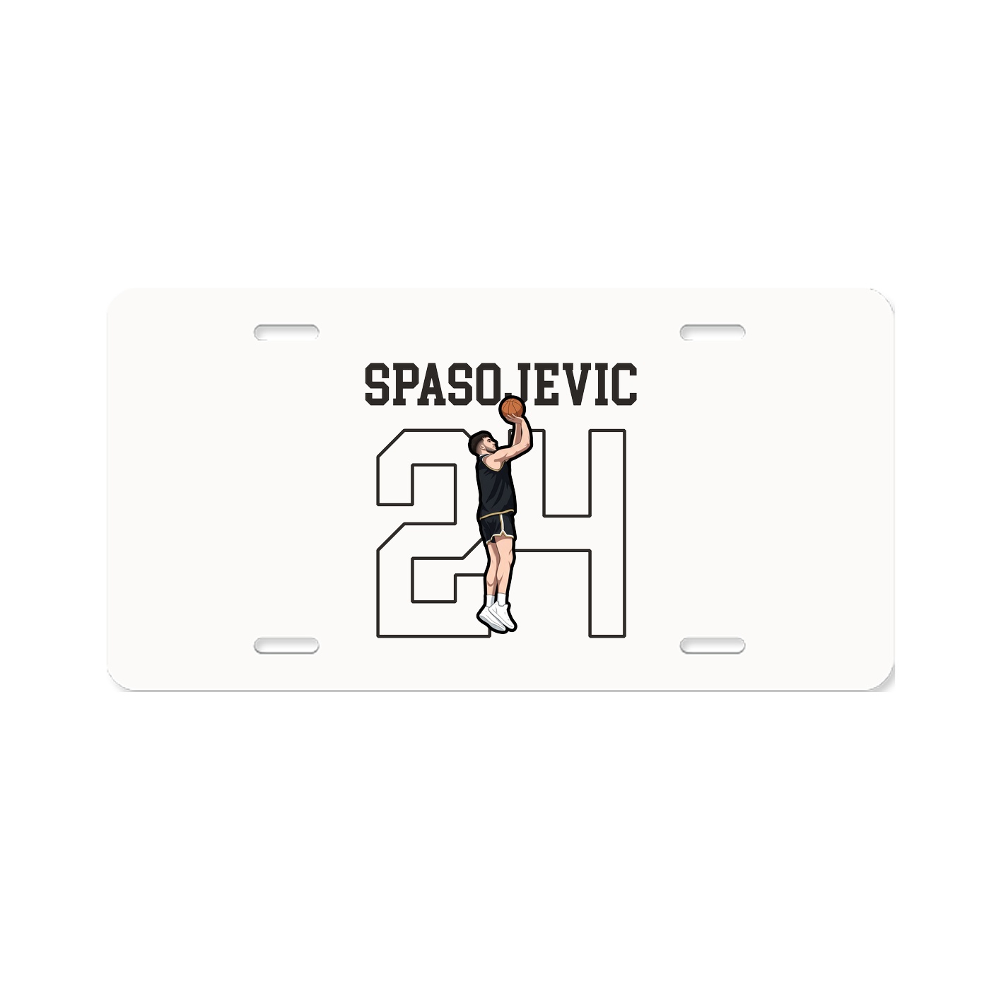 License Plate — Shirsey in Classic