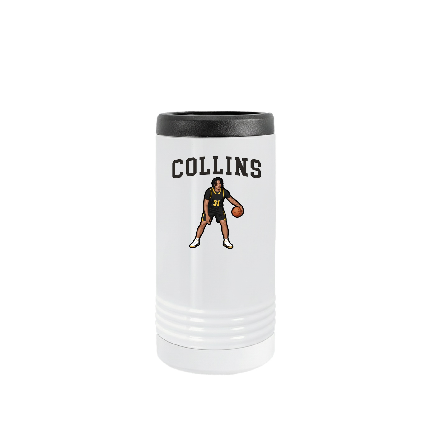 Slim Beverage Holder — Shirsey in White