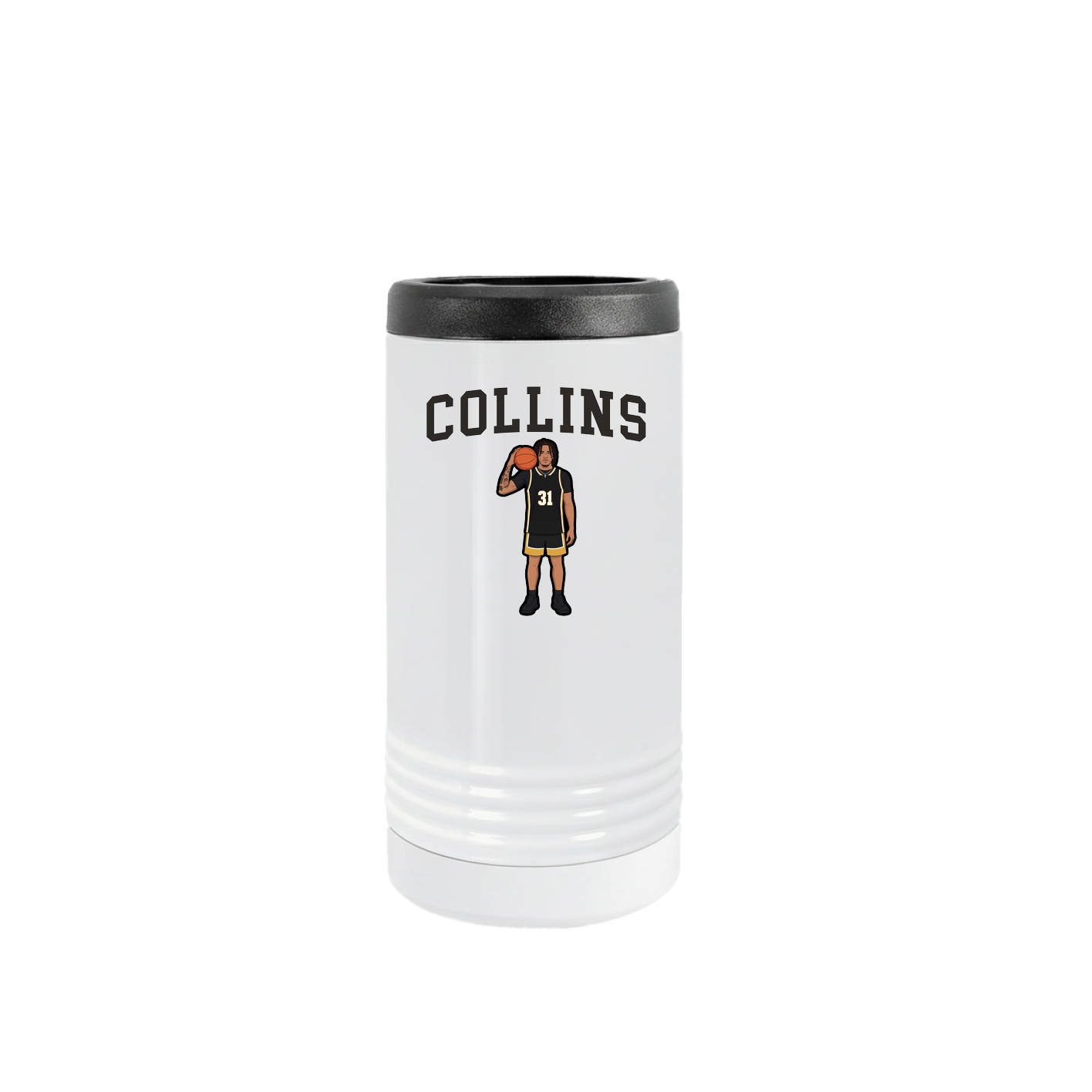 Slim Beverage Holder — Shirsey in White