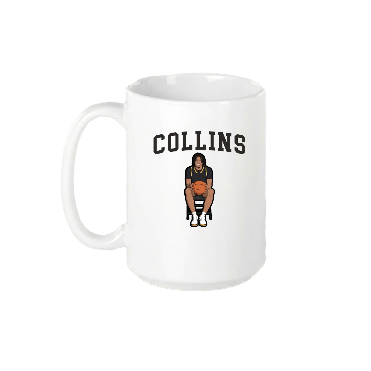 15oz Coffee Mug — Shirsey in White