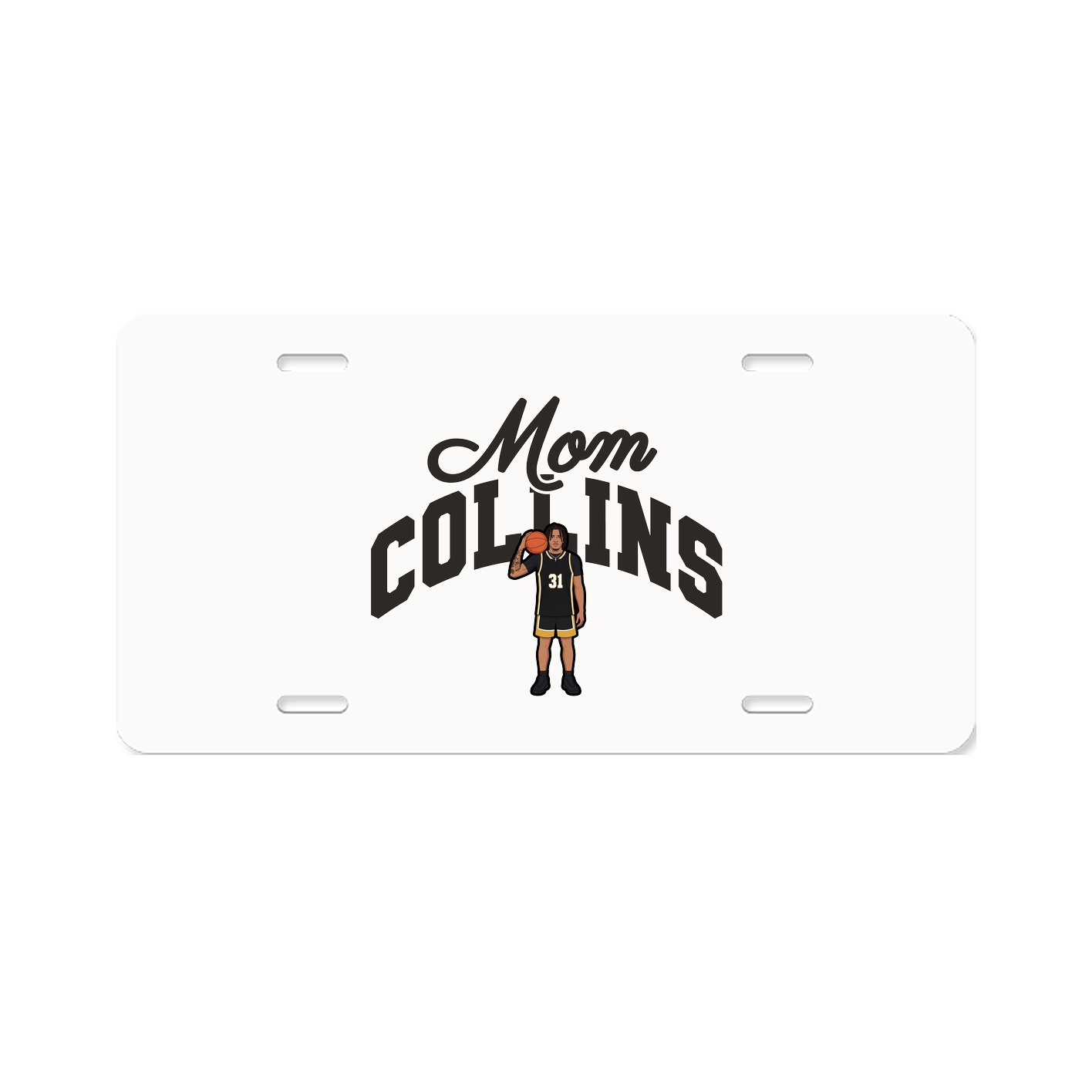 License Plate — Mothers Day Arch in Classic
