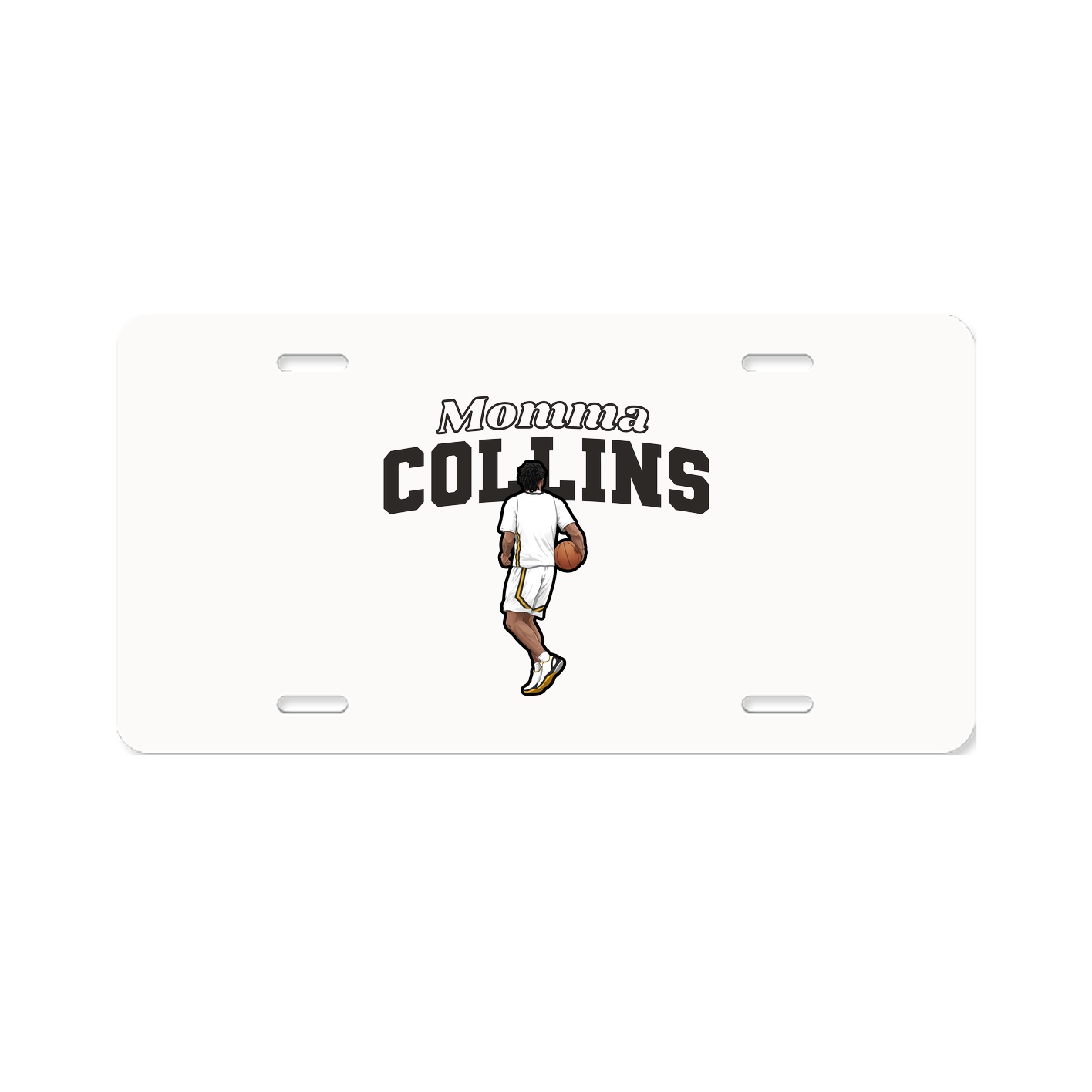 License Plate — Mothers Day Block in Classic