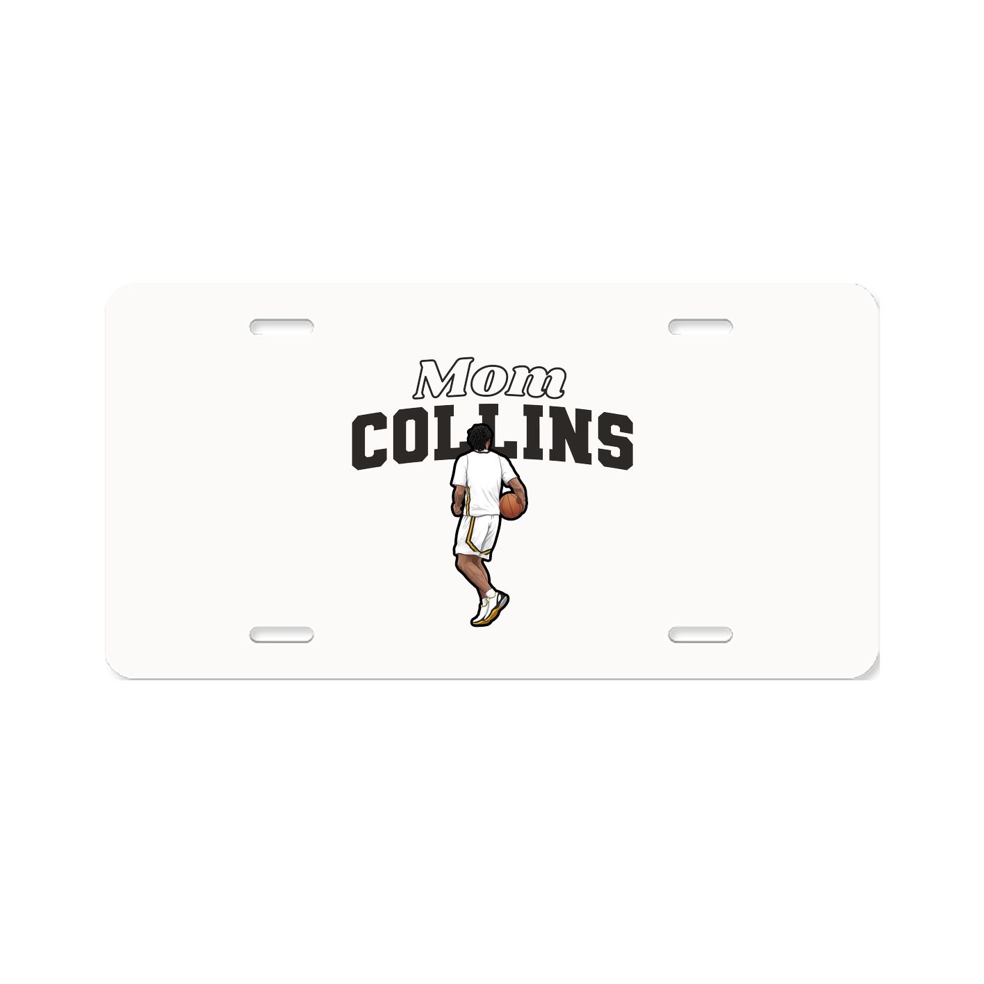 License Plate — Mothers Day Block in Classic