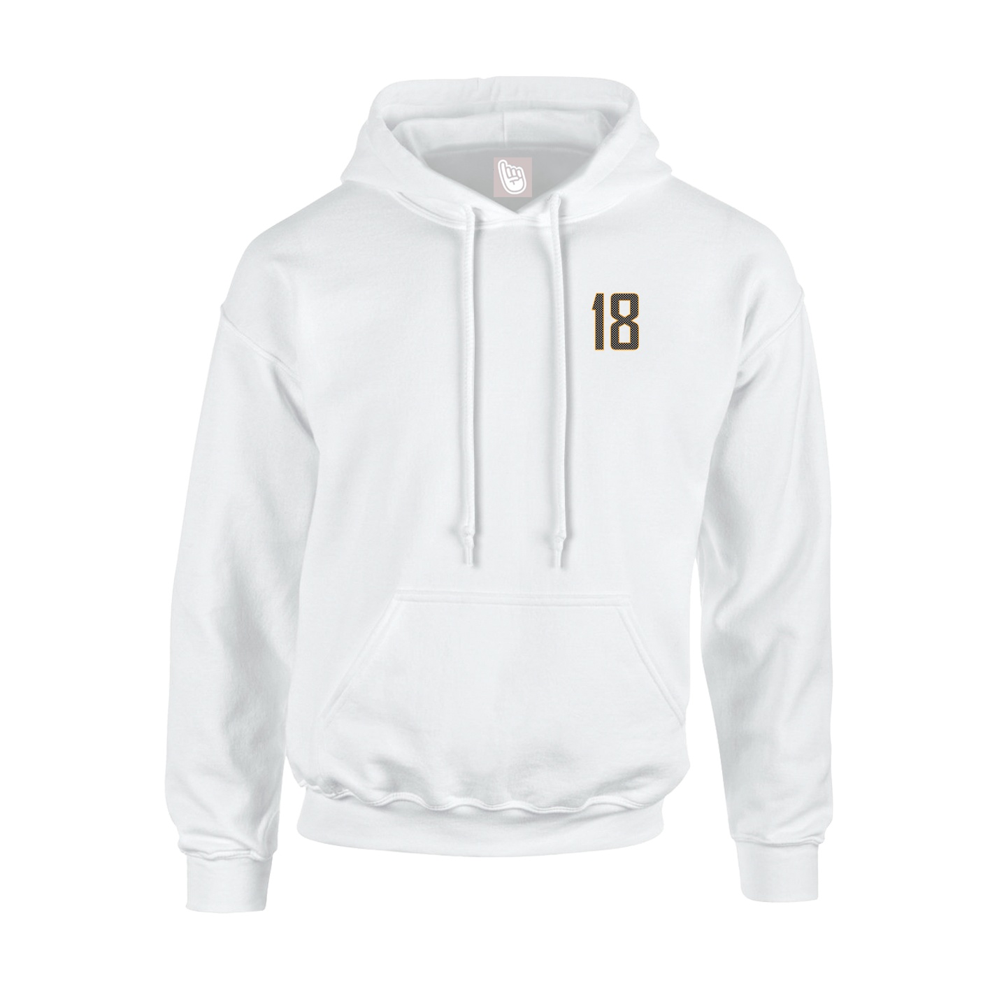 Youth Hoodie — Front Shirsy in White